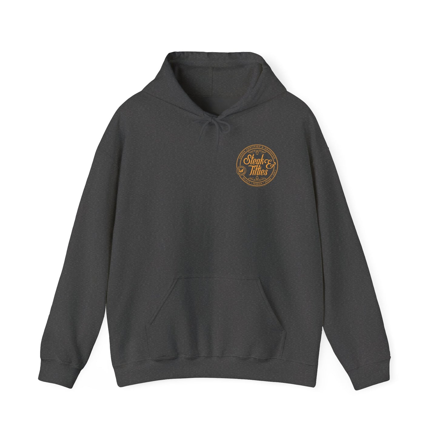 DK225: Steak & Titties - Adult Hooded Sweatshirt