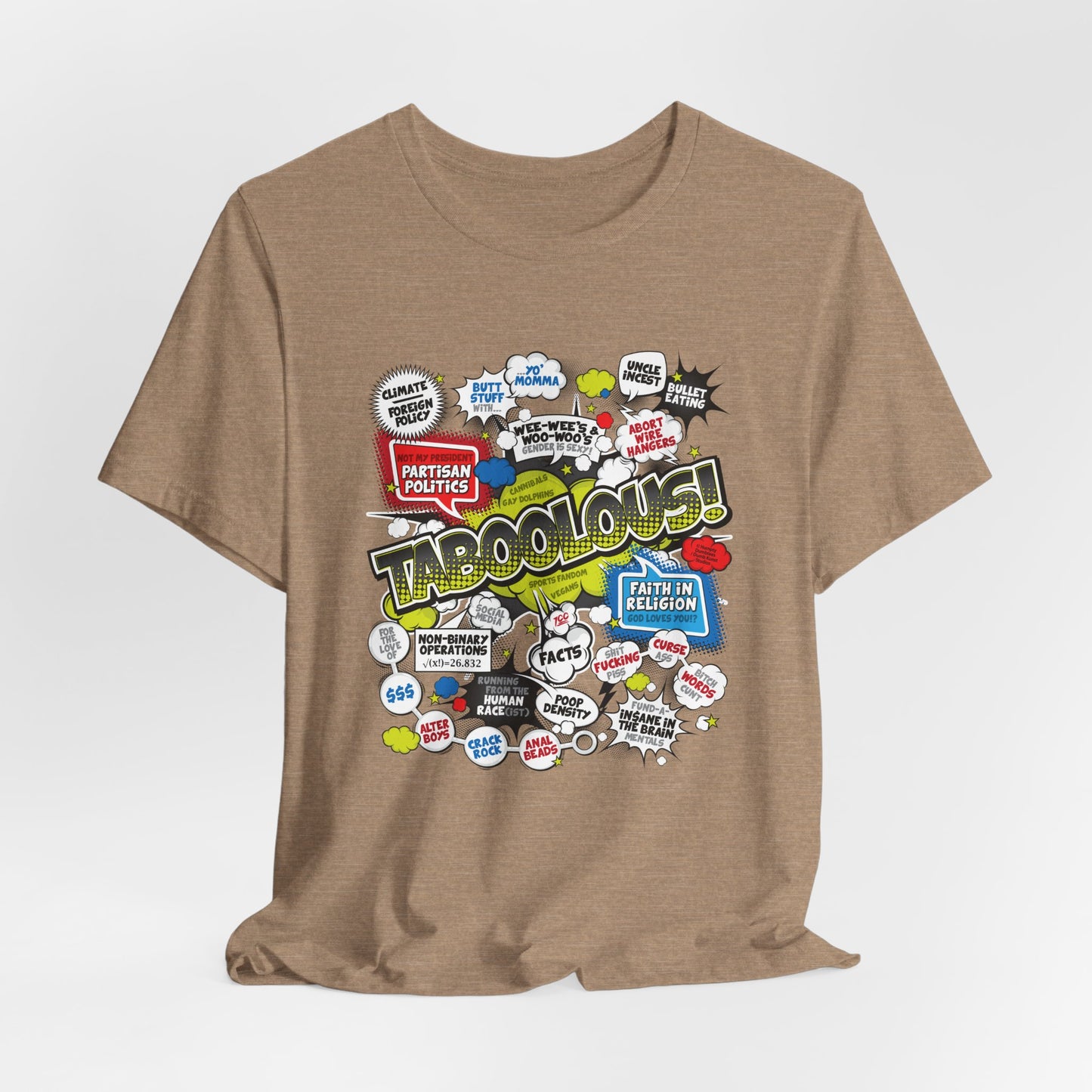 DK187: Taboolous! - Unisex S/S T-Shirt