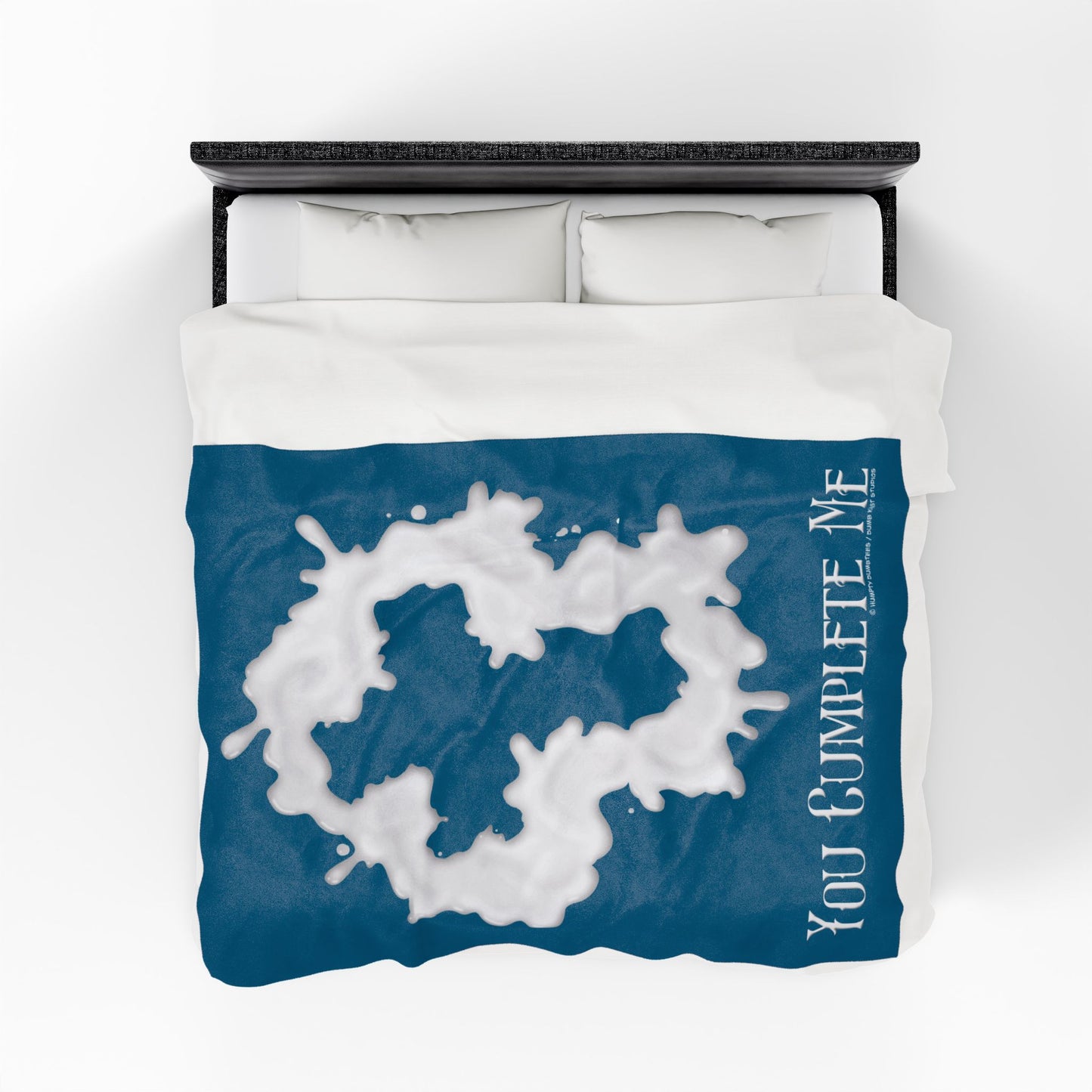 DK38: You Cumplete Me - Velveteen Plush Blanket