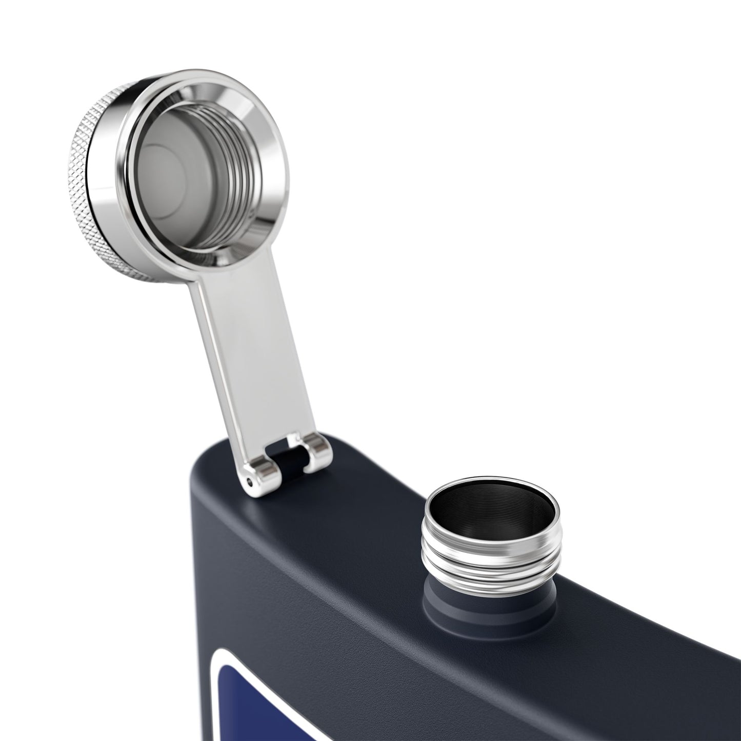 DK3: Take Me Out of the Ball Game - 6oz Stainless Steel Hip Flask