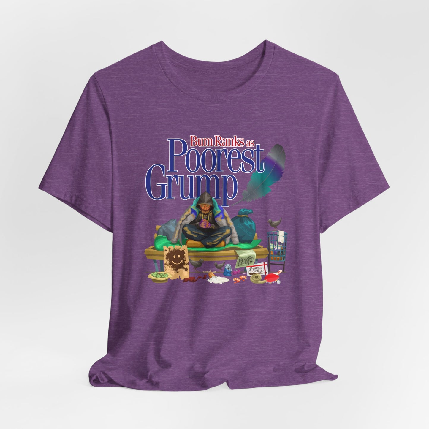 DK146: Poorest Grump - Unisex S/S T-Shirt