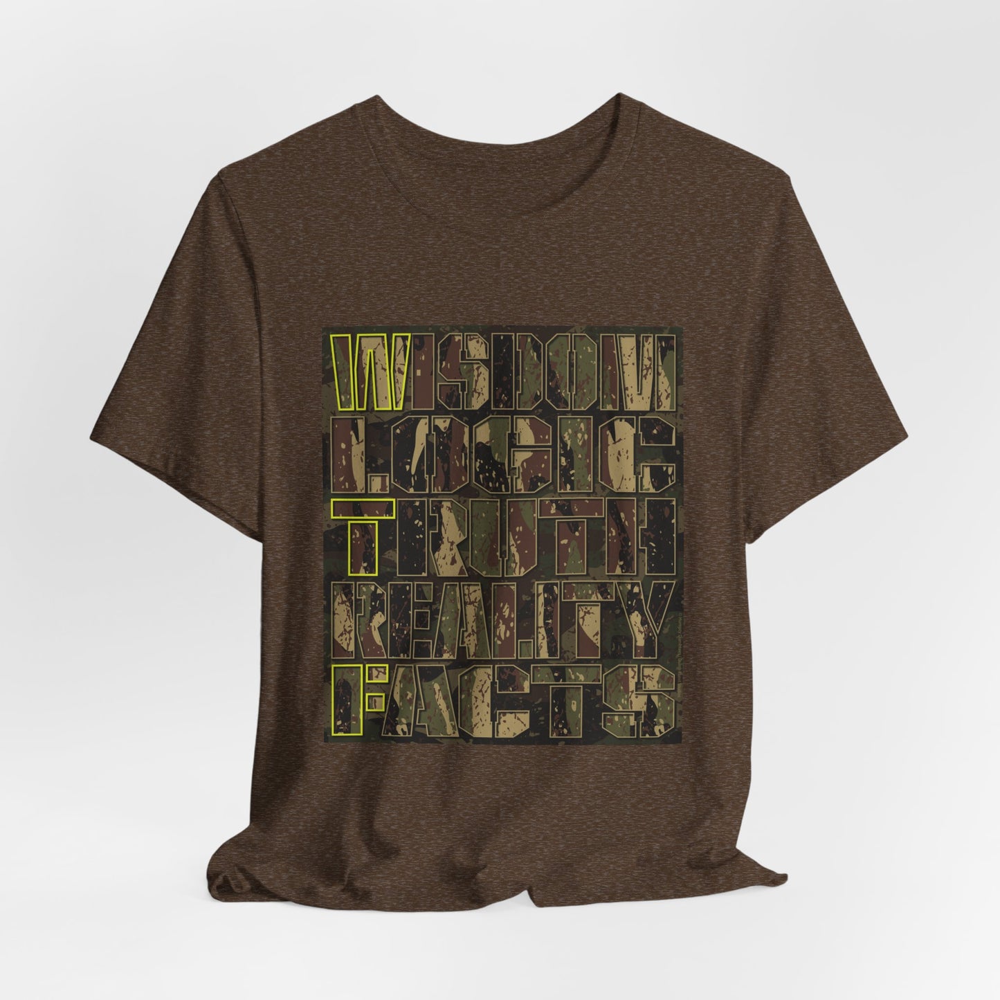 DK159: WTF! FTW! Facts! (Camo Edition) - Unisex S/S T-Shirt