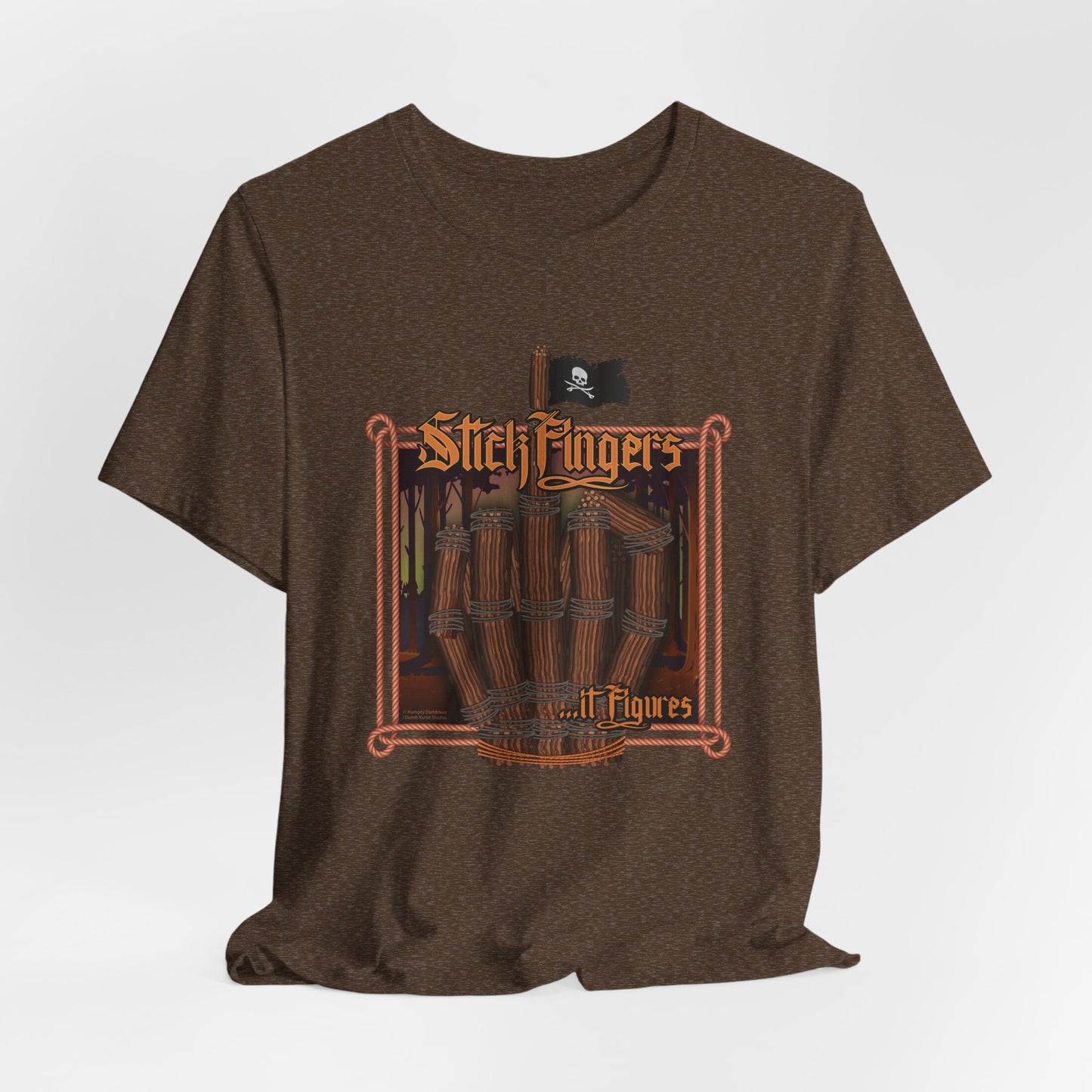 DK218: It Stick Figures - Unisex S/S T-Shirt