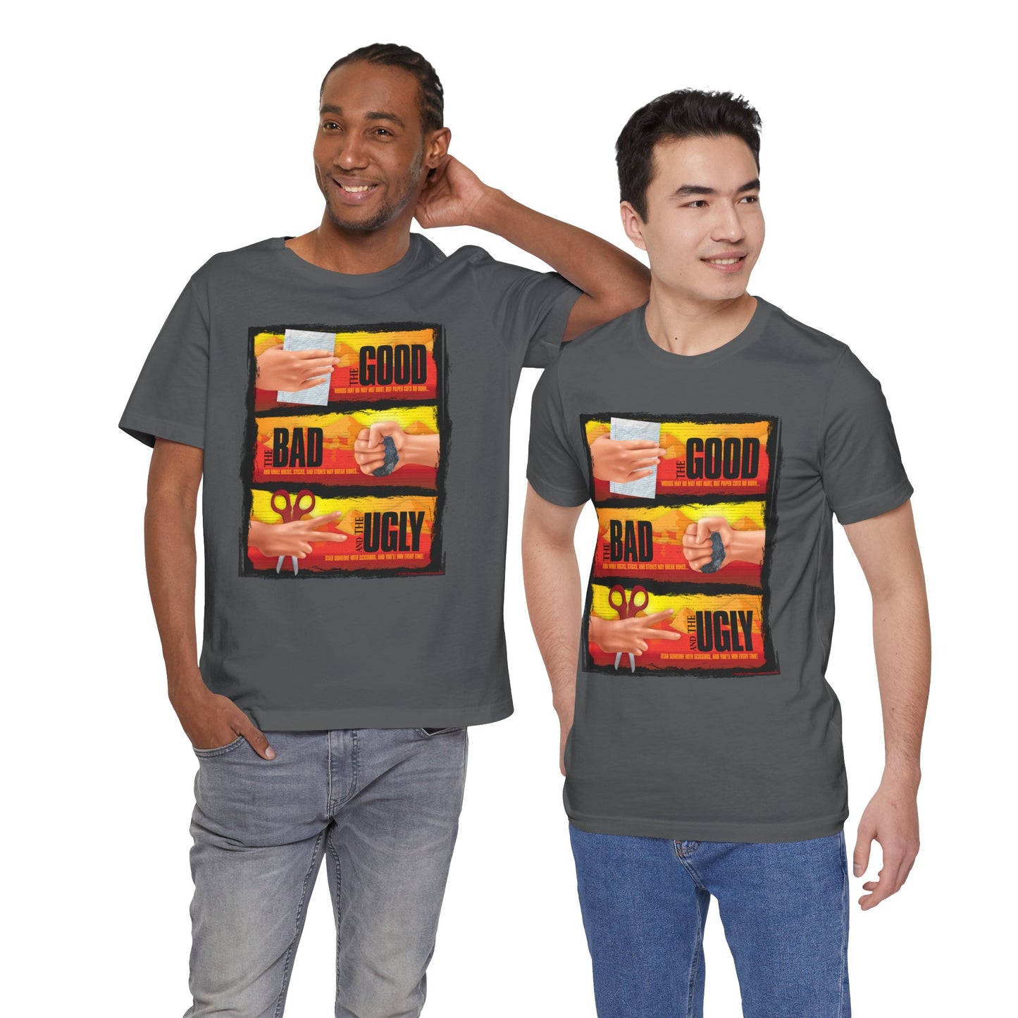 DK173: Roshambo Gone Wild West - Unisex S/S T-Shirt