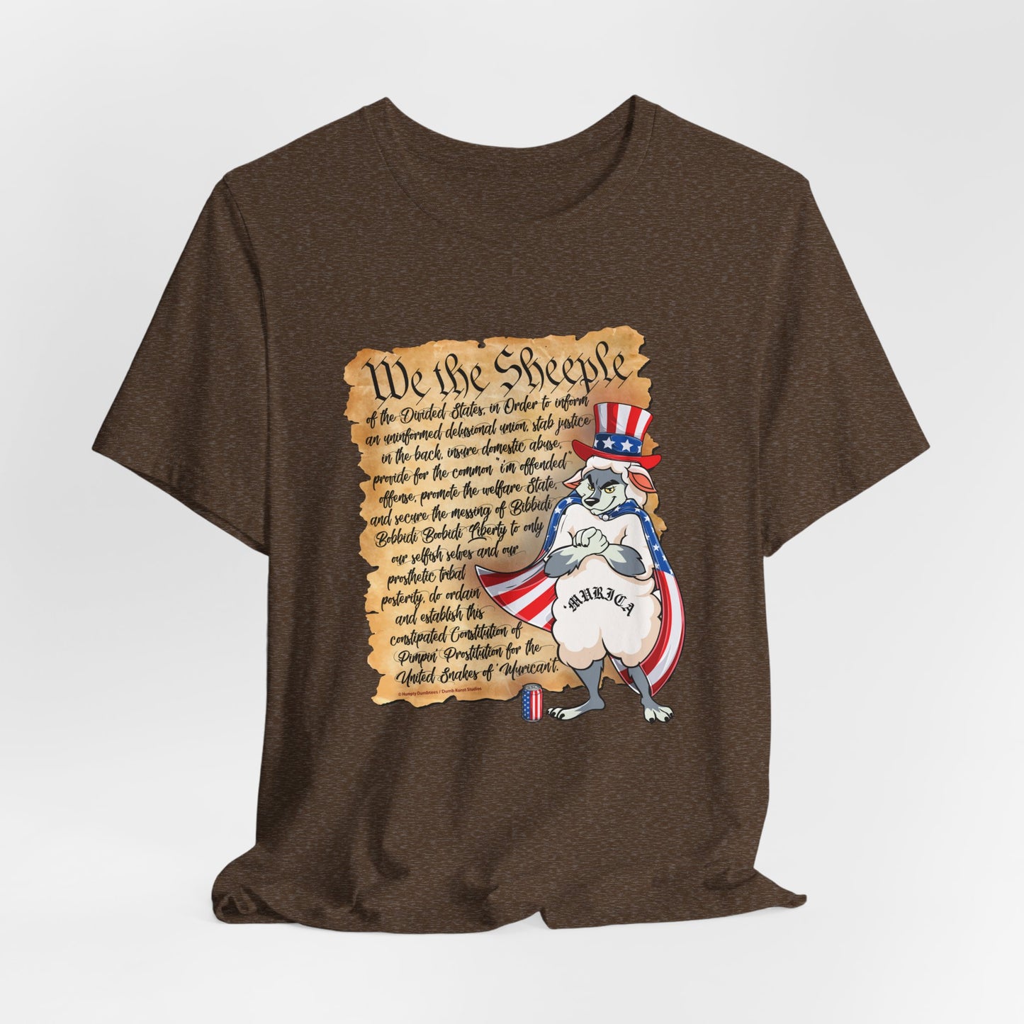 DK216: We The Sheeple - Unisex S/S T-Shirt