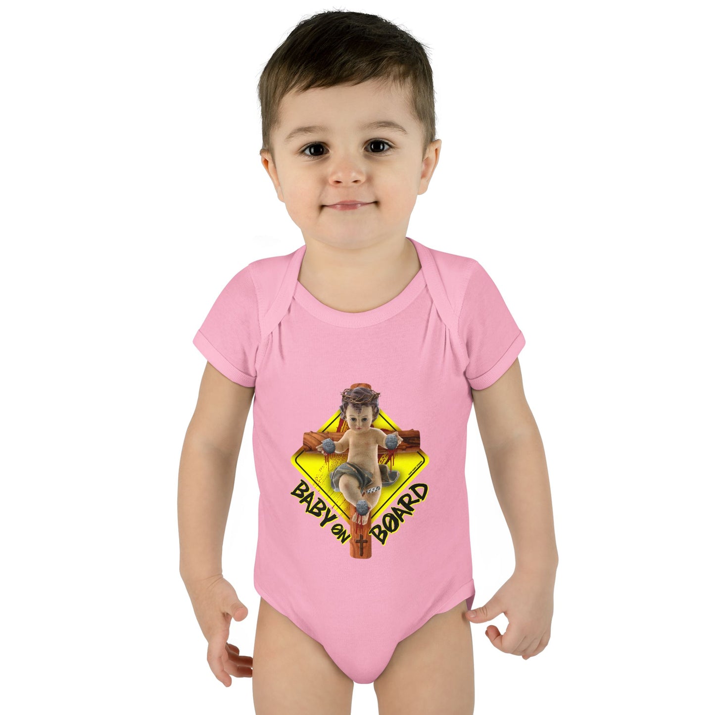 DK59: Baby On Board - Infant Sized Onsie