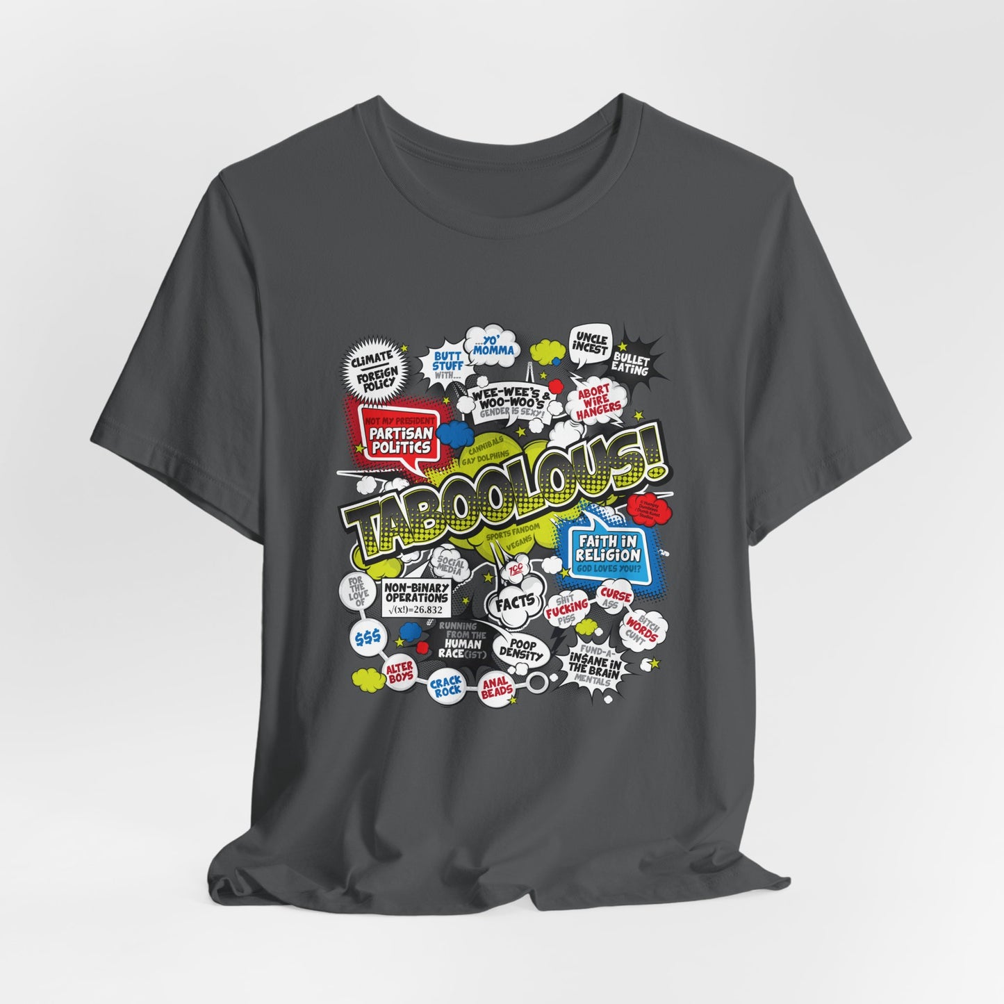 DK187: Taboolous! - Unisex S/S T-Shirt