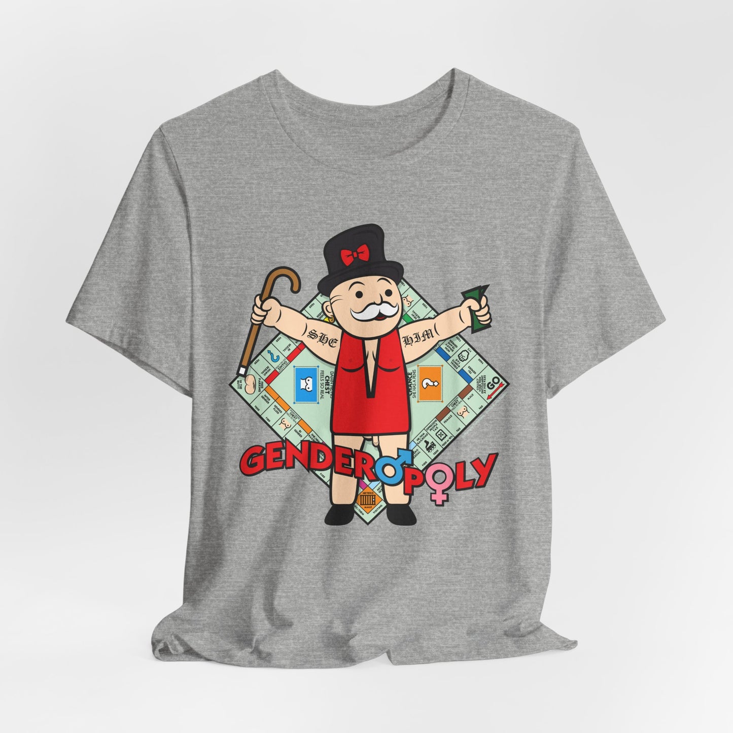DK142: Genderopoly - Unisex S/S T-Shirt