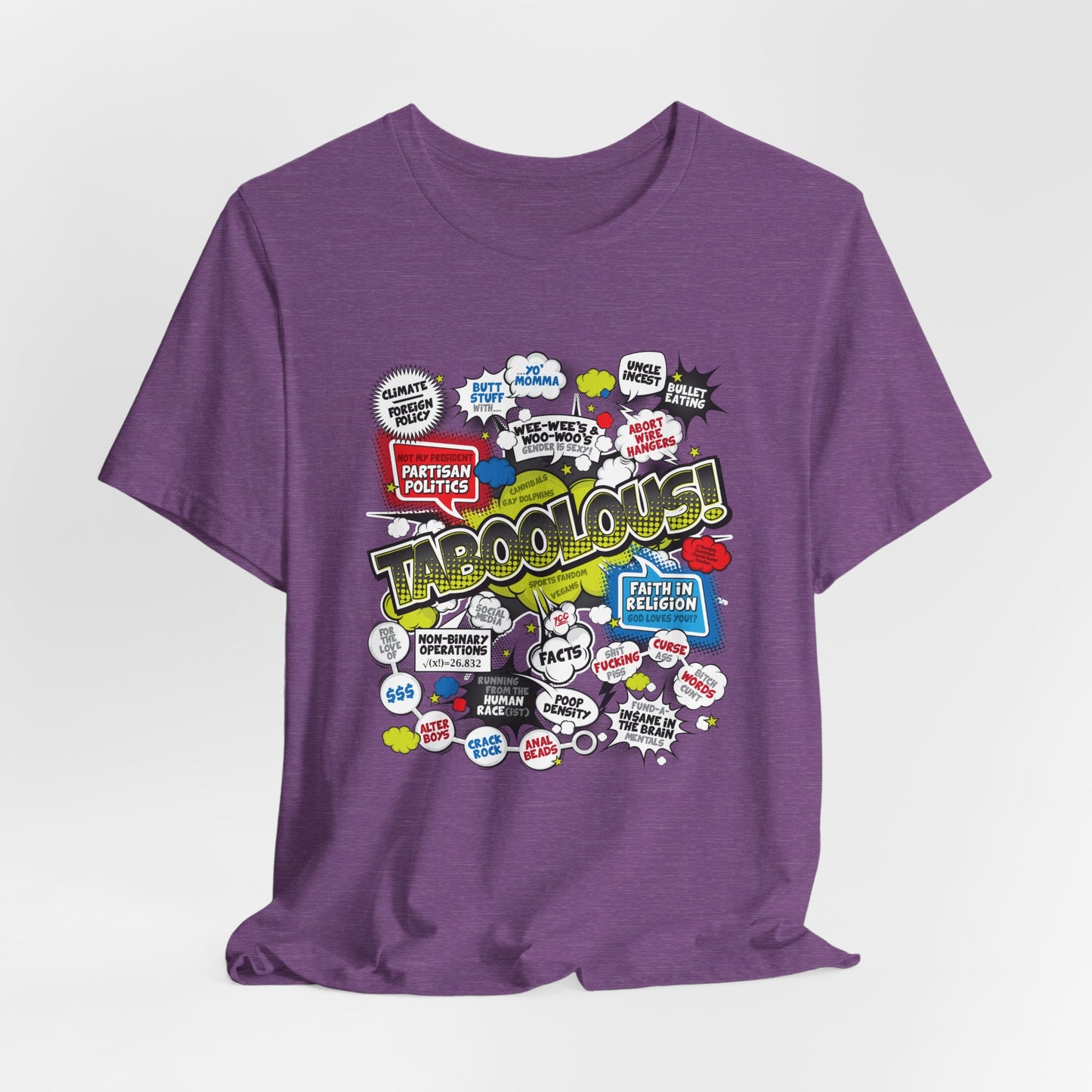 DK187: Taboolous! - Unisex S/S T-Shirt