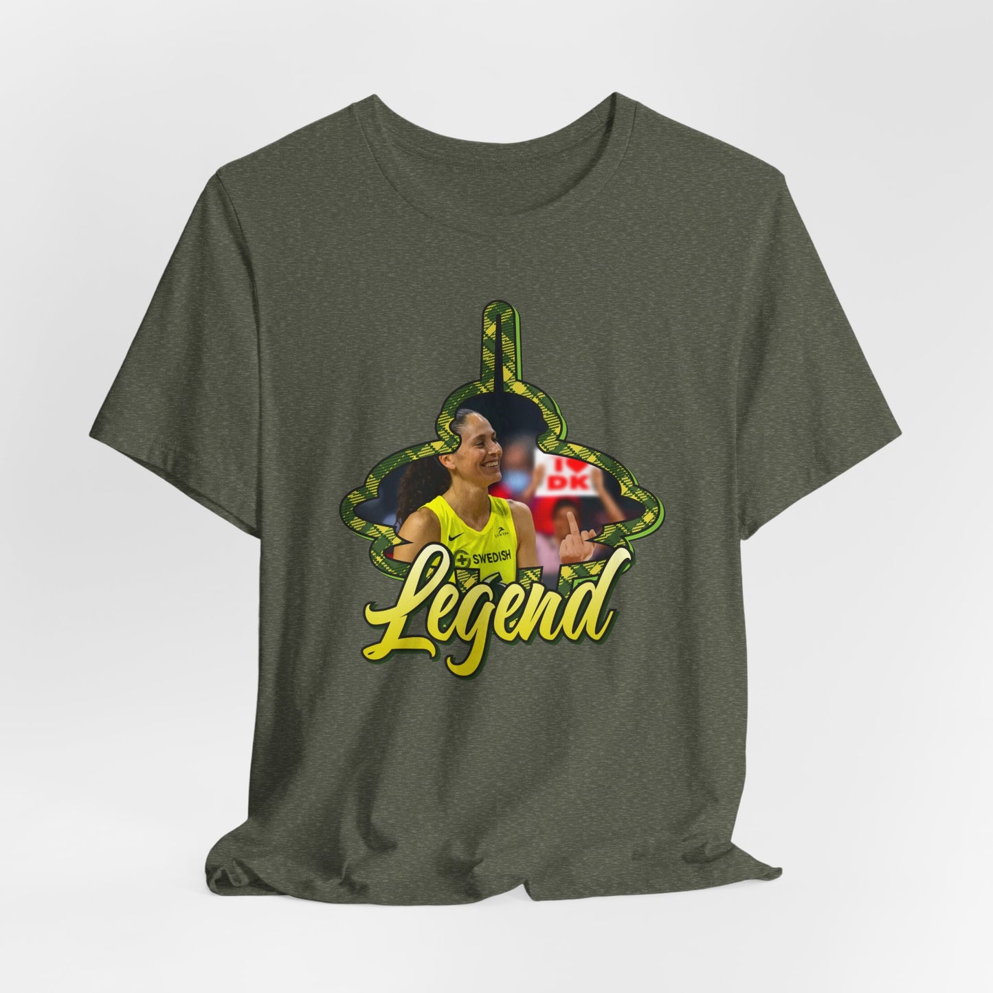 DK33: Give 'em the Bird (Sue Edition) - Unisex S/S T-Shirt