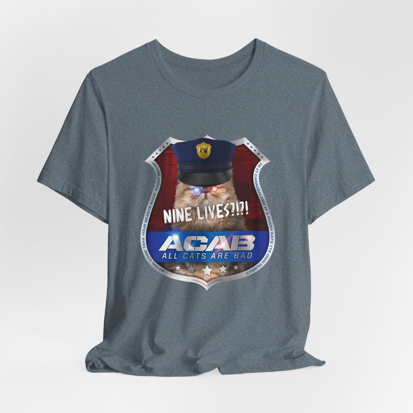 DK210: A.C.A.B. (Cats Edition) - Unisex S/S T-Shirt