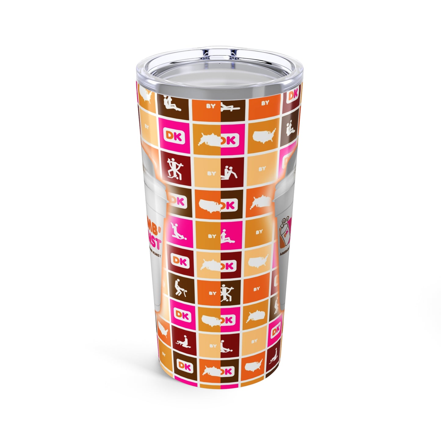 DK11: America Runs on Dumb Kunst (Spray Cup Edition) - 20oz Travel Tumbler