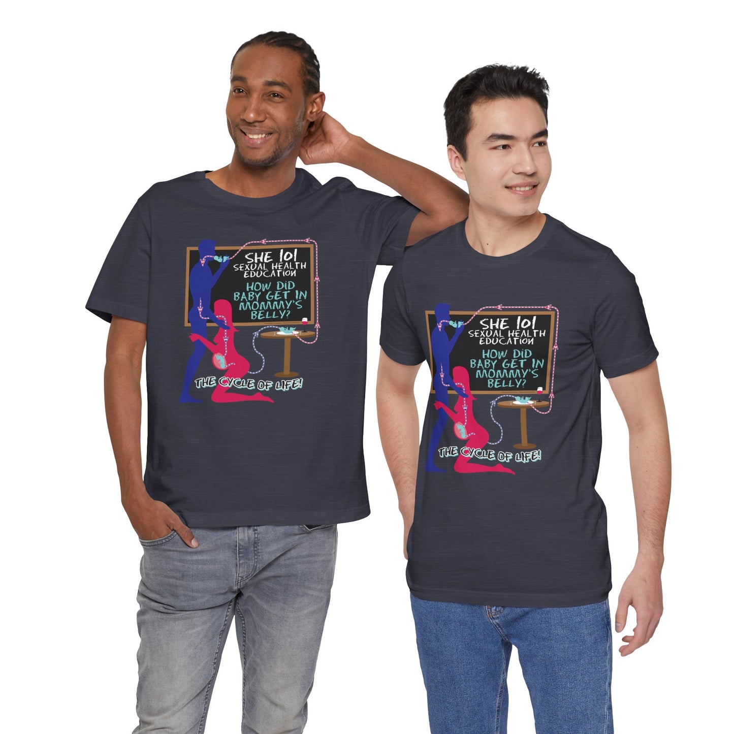DK184: Baby In The Belly - Unisex S/S T-Shirt