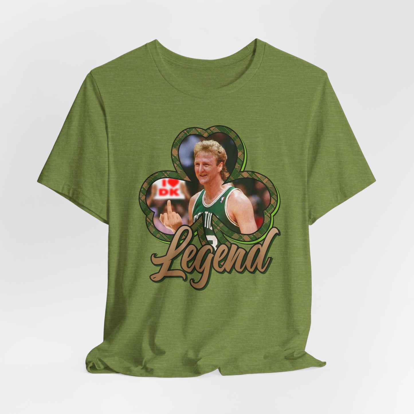 DK33: Give 'em the Bird (Larry Edition) - Unisex S/S T-Shirt