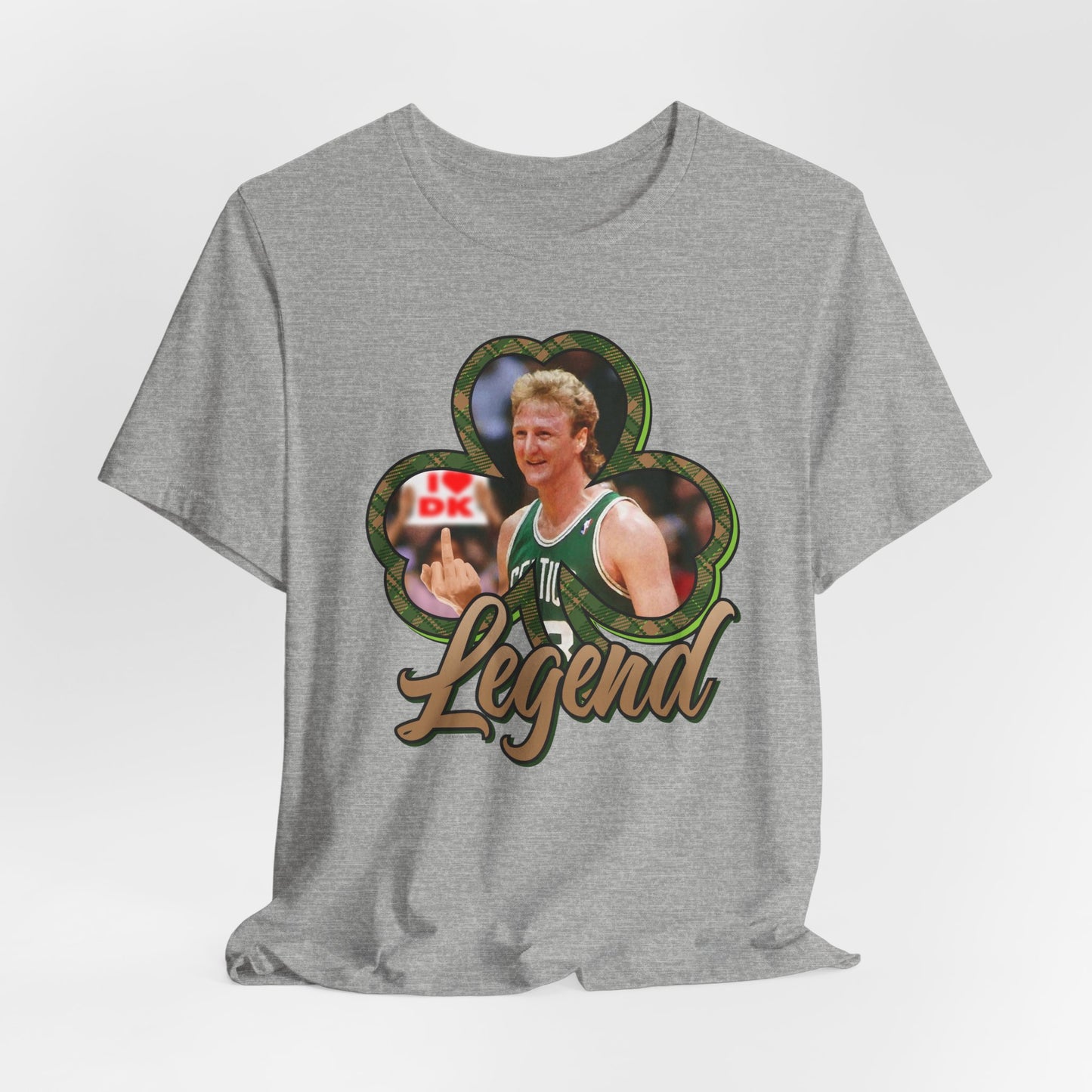 DK33: Give 'em the Bird (Larry Edition) - Unisex S/S T-Shirt