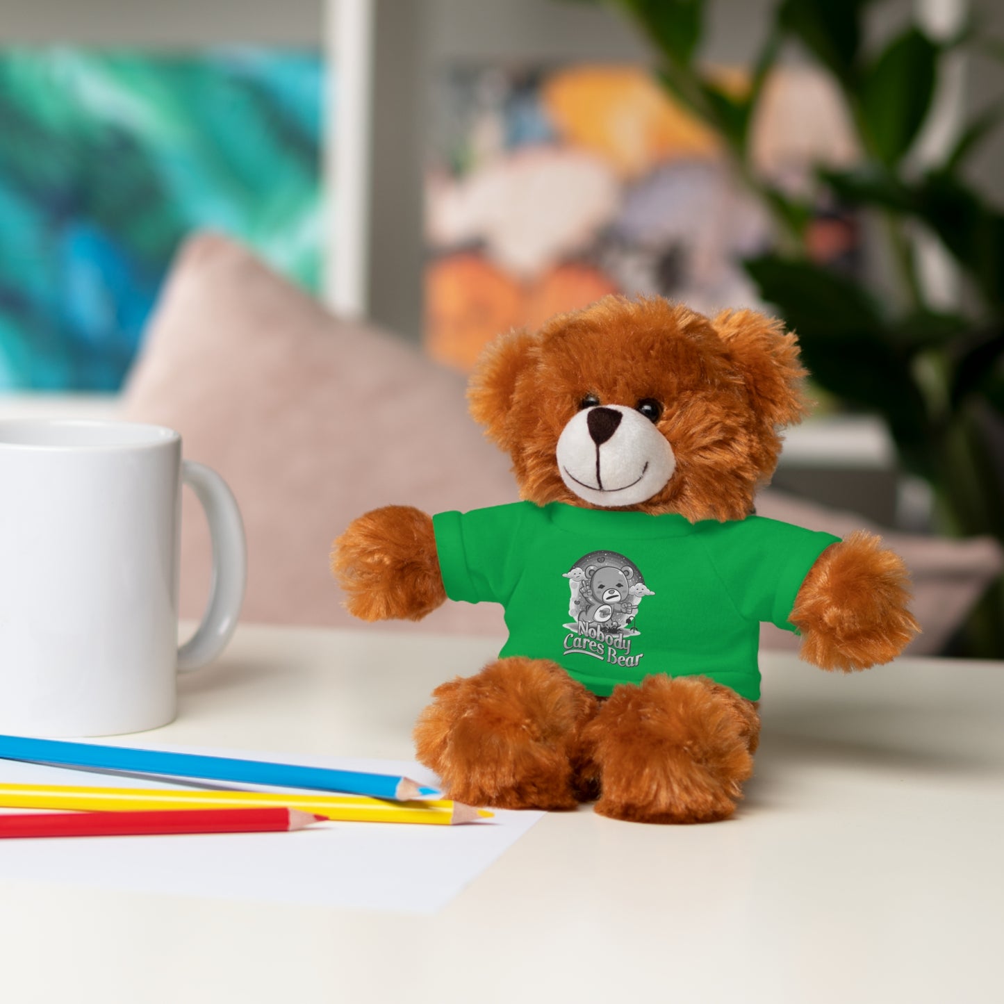 DK227: Nobody Cares Bear - Plush Toy Bear