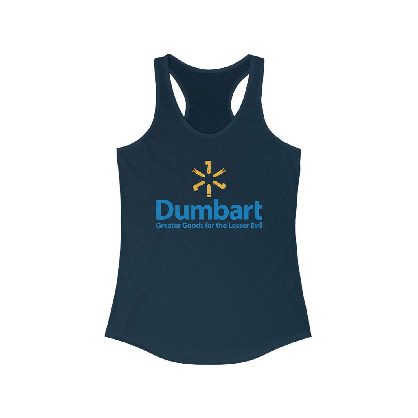 DK127: Dumbart - Ladies Racerback Tank