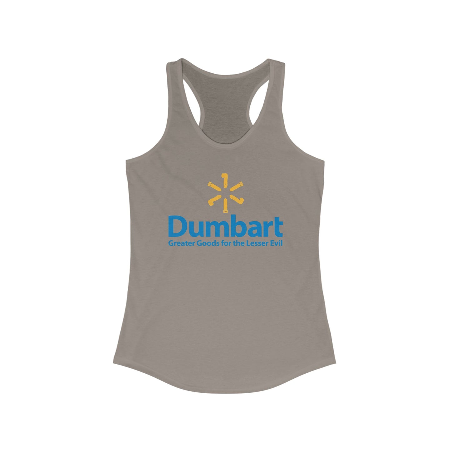 DK127: Dumbart - Ladies Racerback Tank