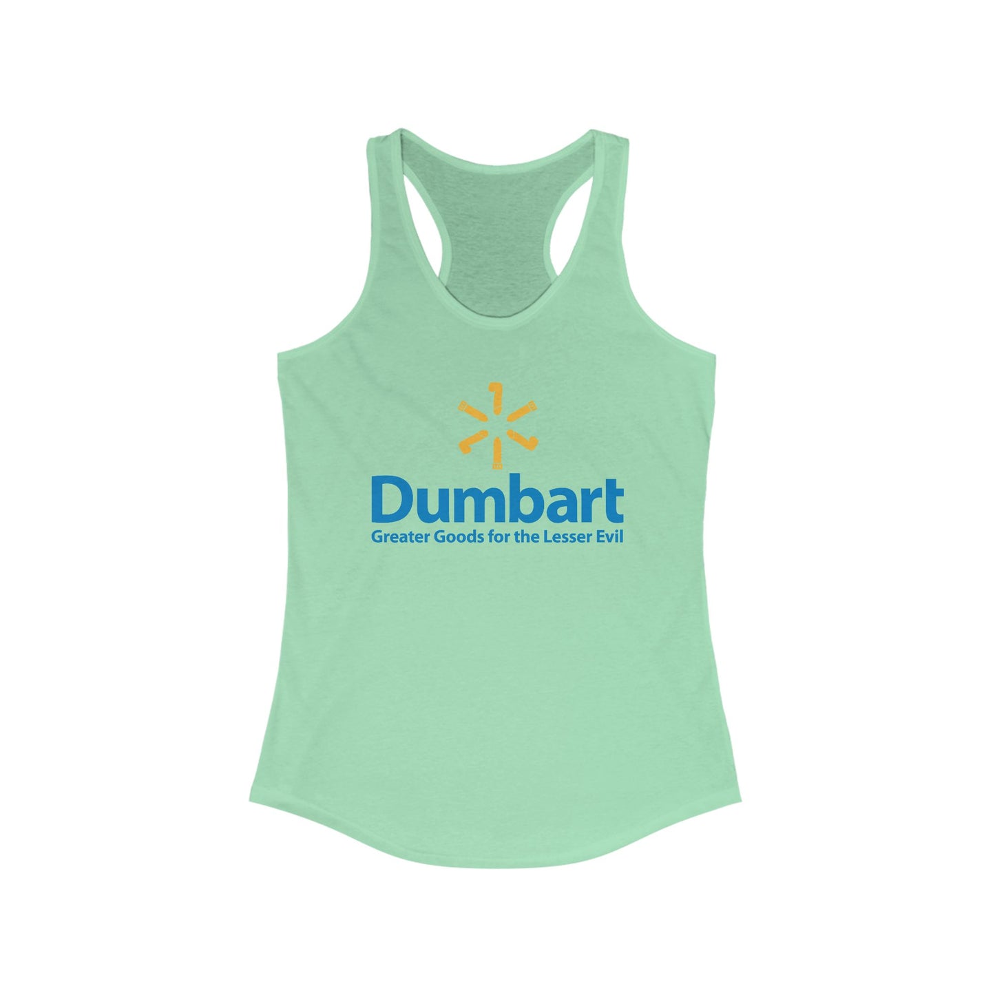 DK127: Dumbart - Ladies Racerback Tank
