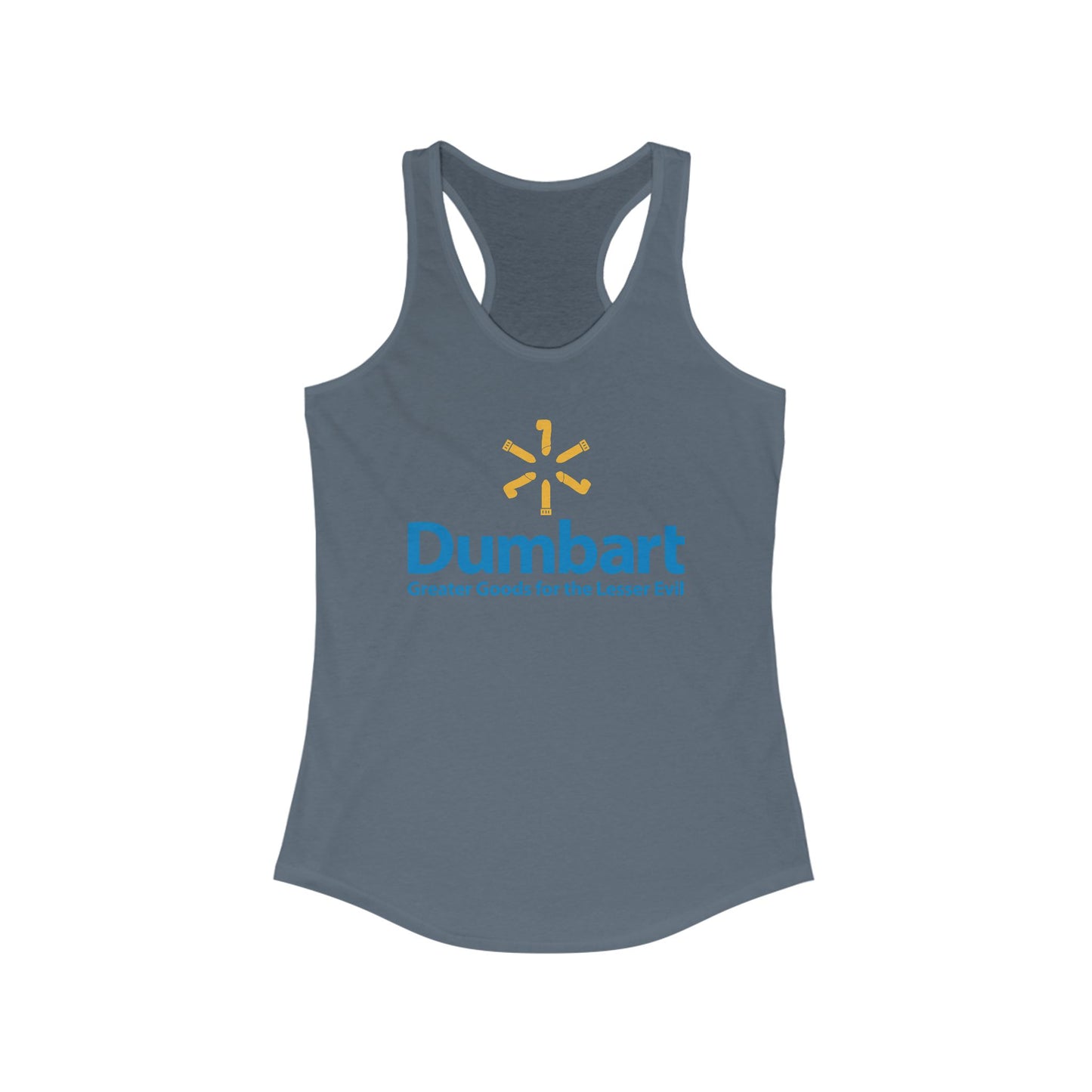 DK127: Dumbart - Ladies Racerback Tank