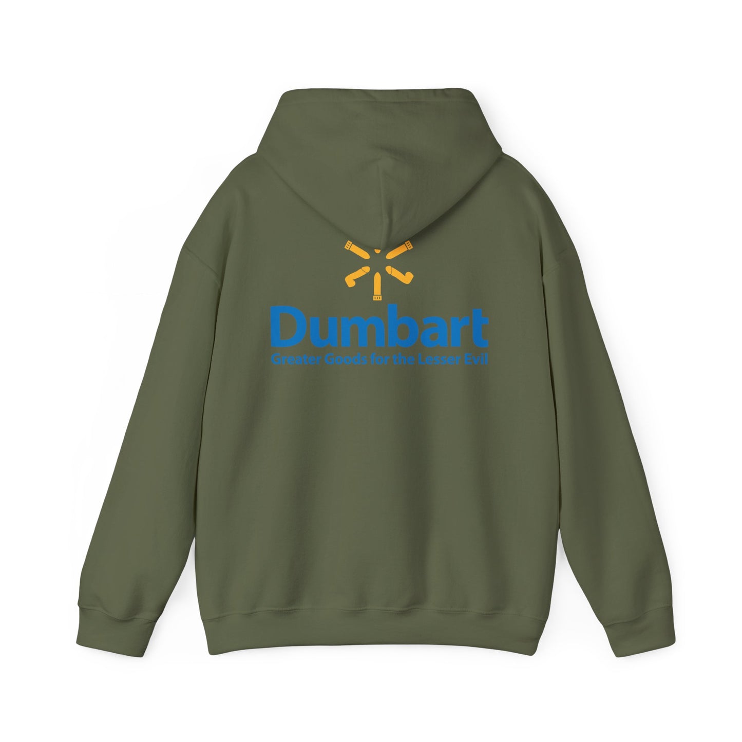 DK127: Dumbart - Adult Hooded Sweatshirt