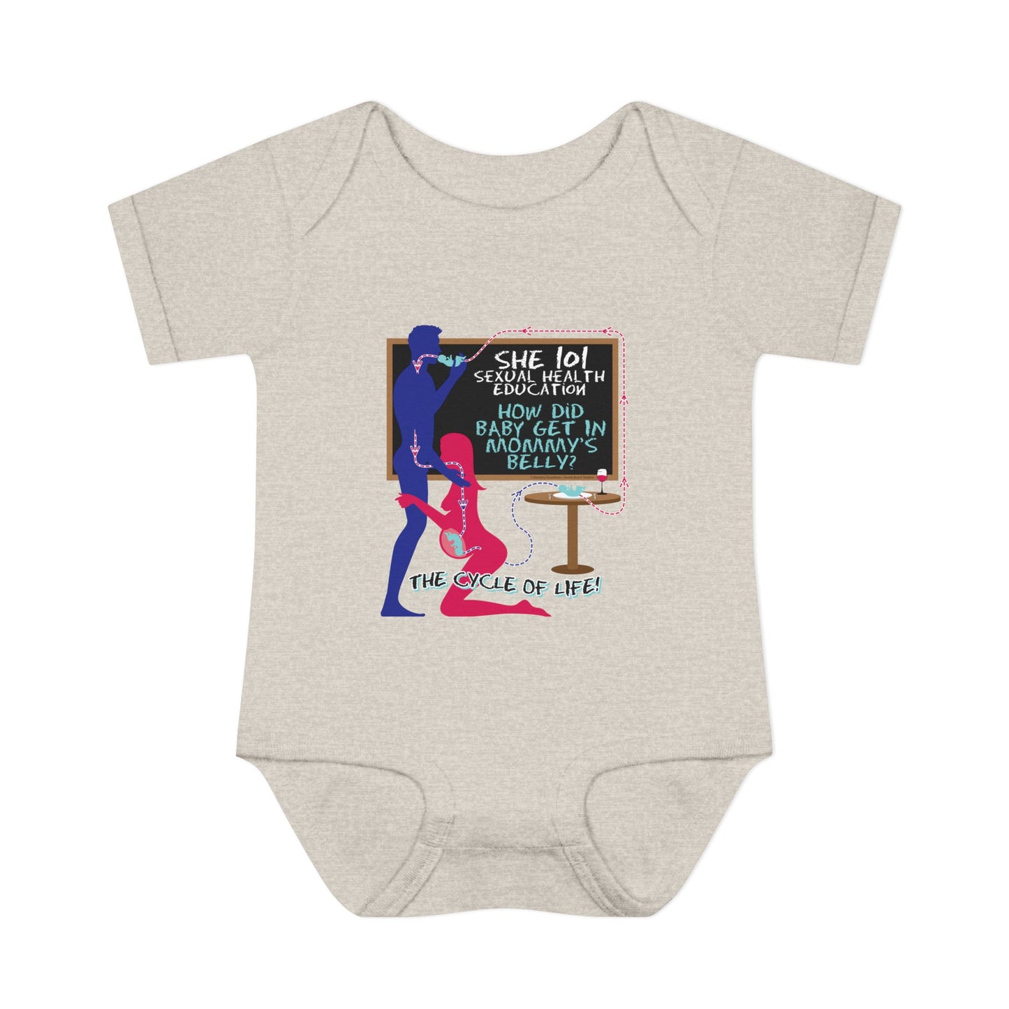 DK184: Baby In The Belly - Infant Sized Onsie