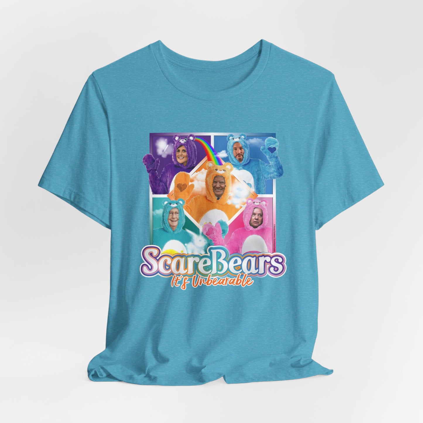 DK113: It's Unbearable (Scare Bears Edition) - Unisex S/S T-Shirt