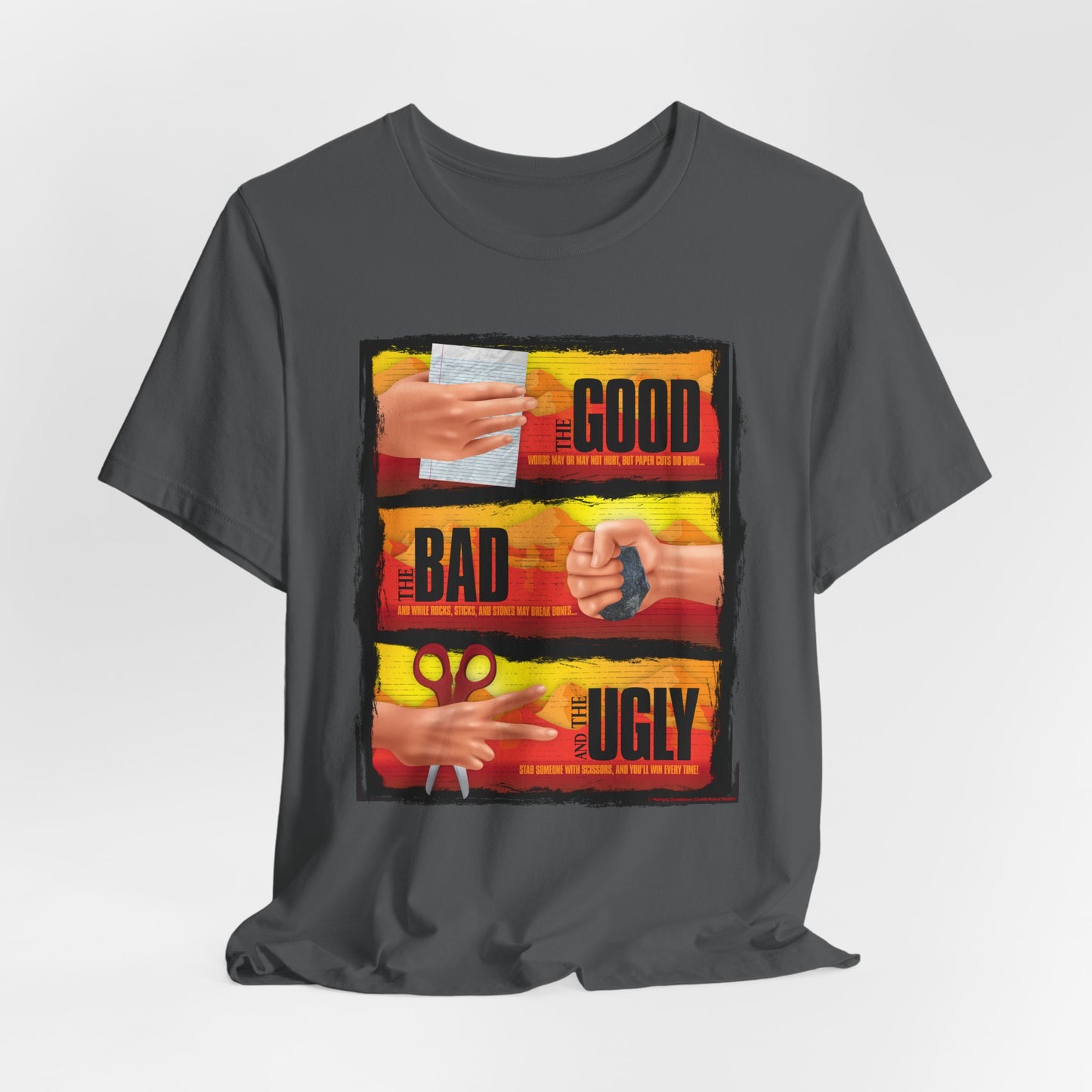 DK173: Roshambo Gone Wild West - Unisex S/S T-Shirt