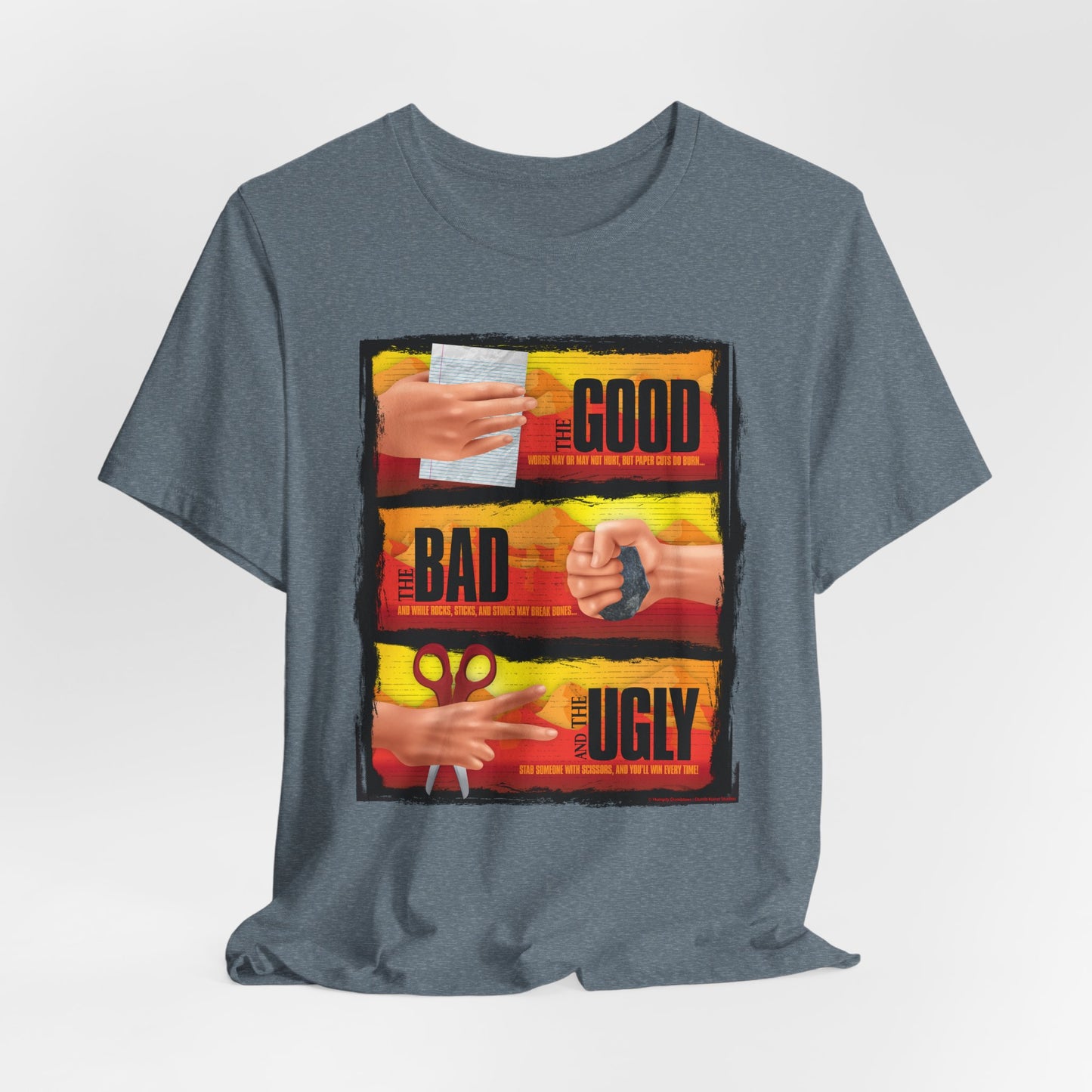 DK173: Roshambo Gone Wild West - Unisex S/S T-Shirt