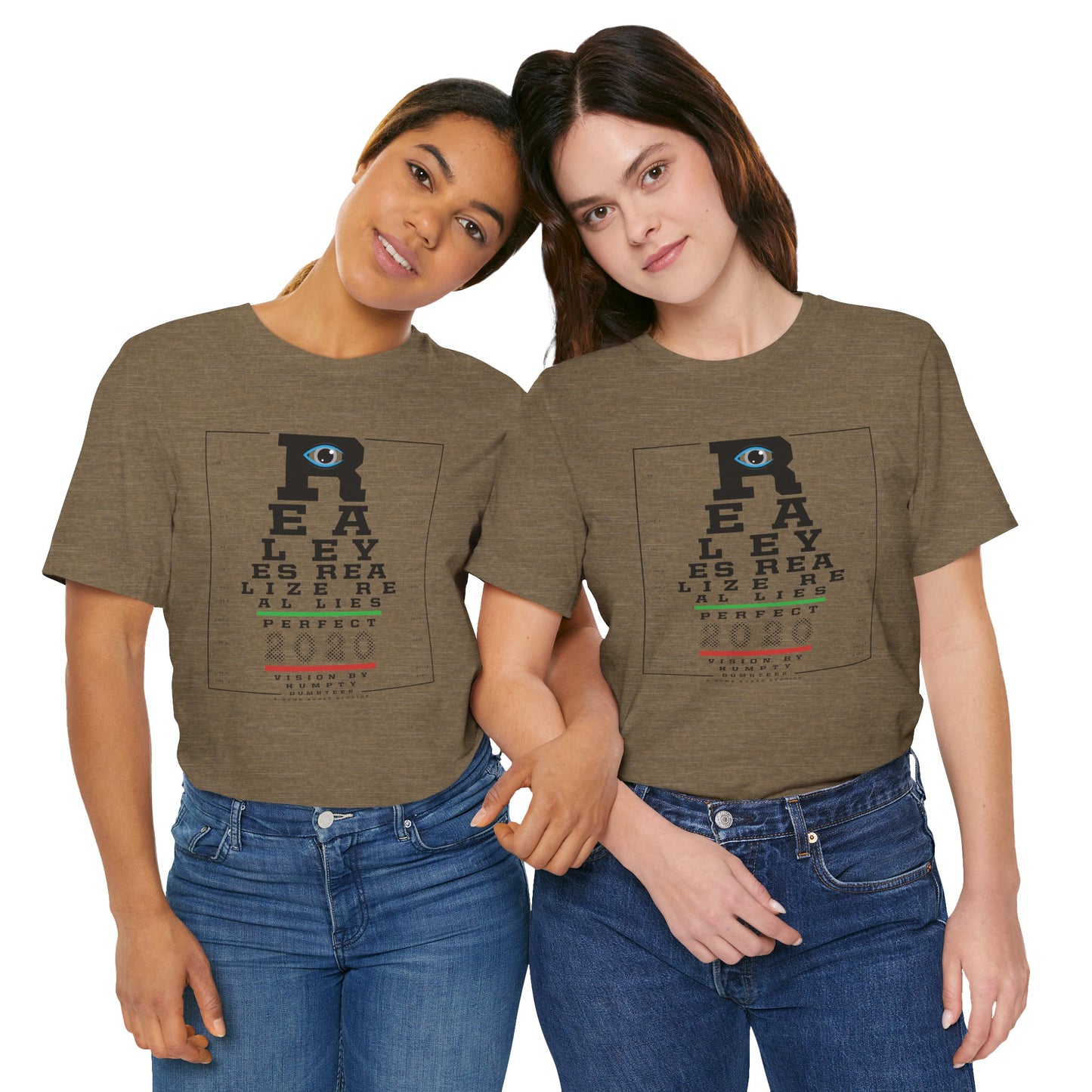 DK109: Real Eyes Realize Real Lies - Unisex S/S T-Shirt