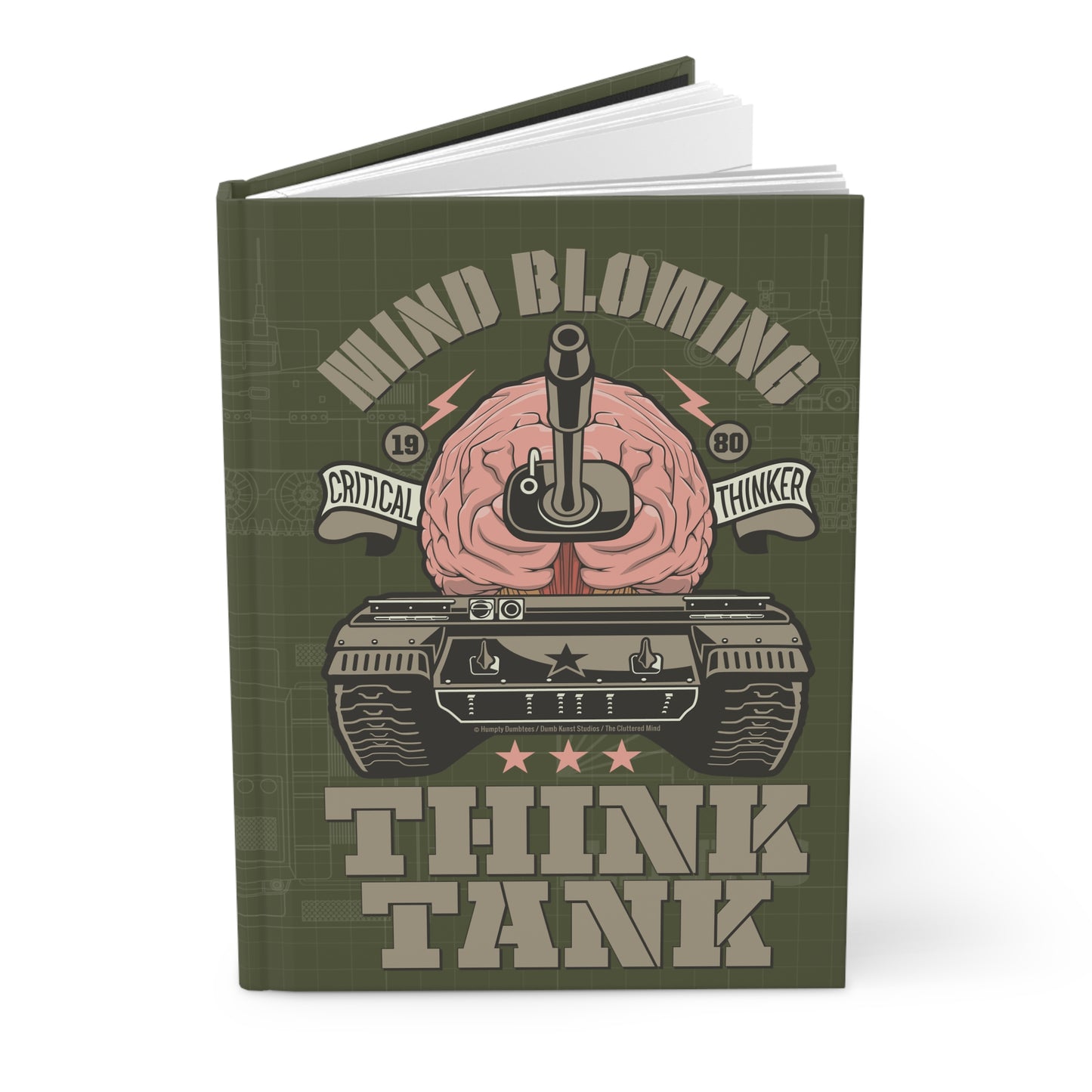 DK125: Think Tank - Hardcover Writing Journal