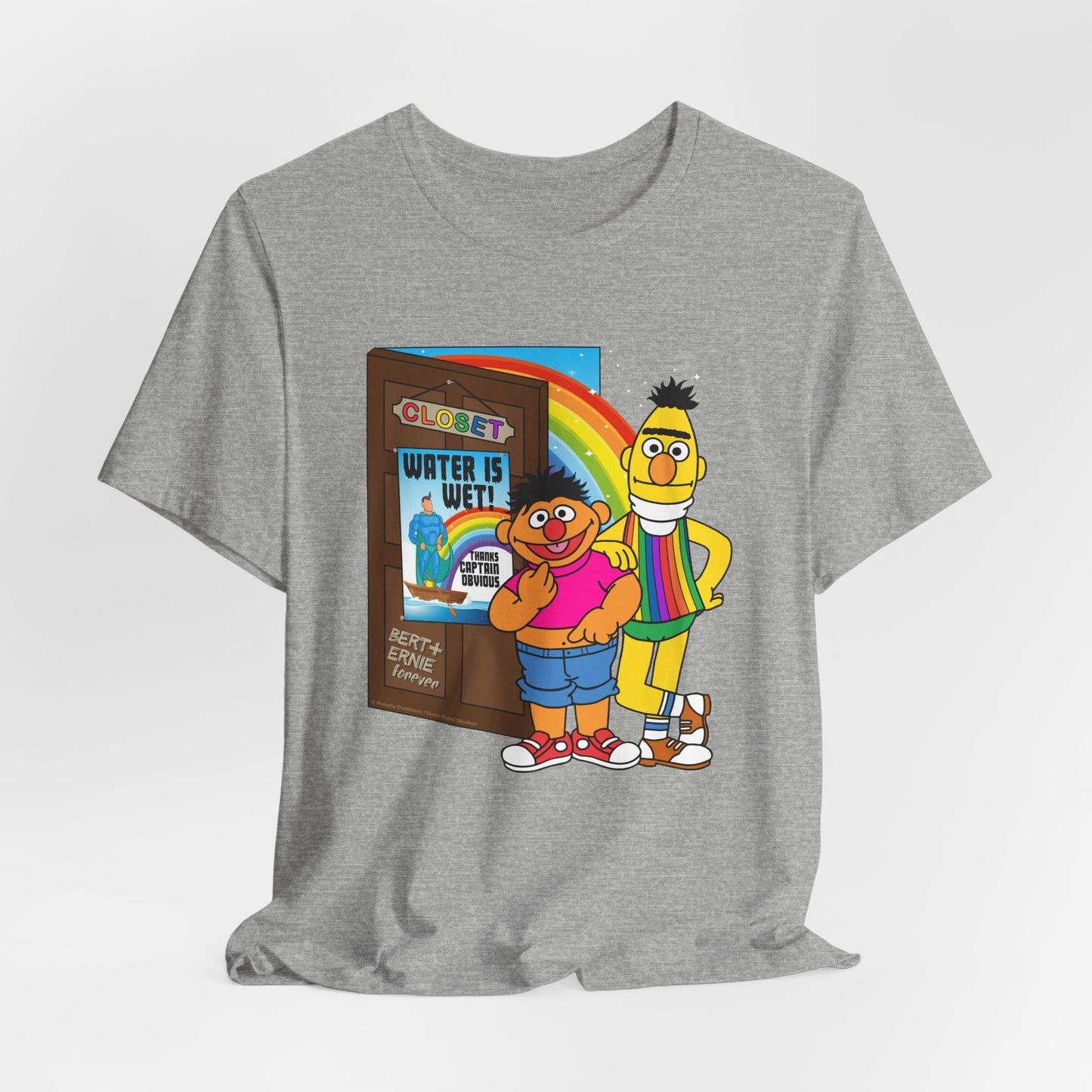 DK201: Bert & Ernie's Closet - Unisex S/S T-Shirt