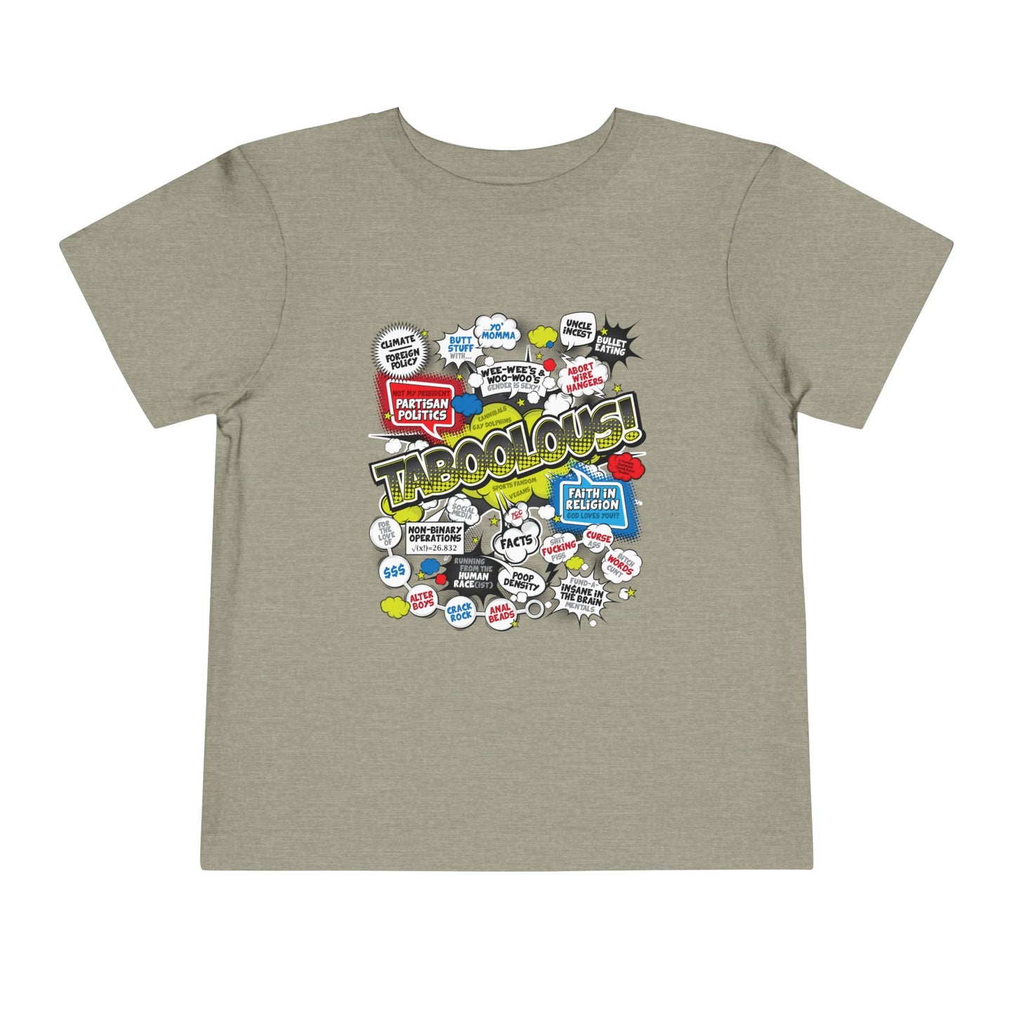 DK187: Taboolous - Toddler Sized T-Shirt