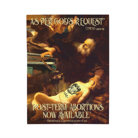 DK152: Genesis 22:11-12 - Velveteen Plush Blanket