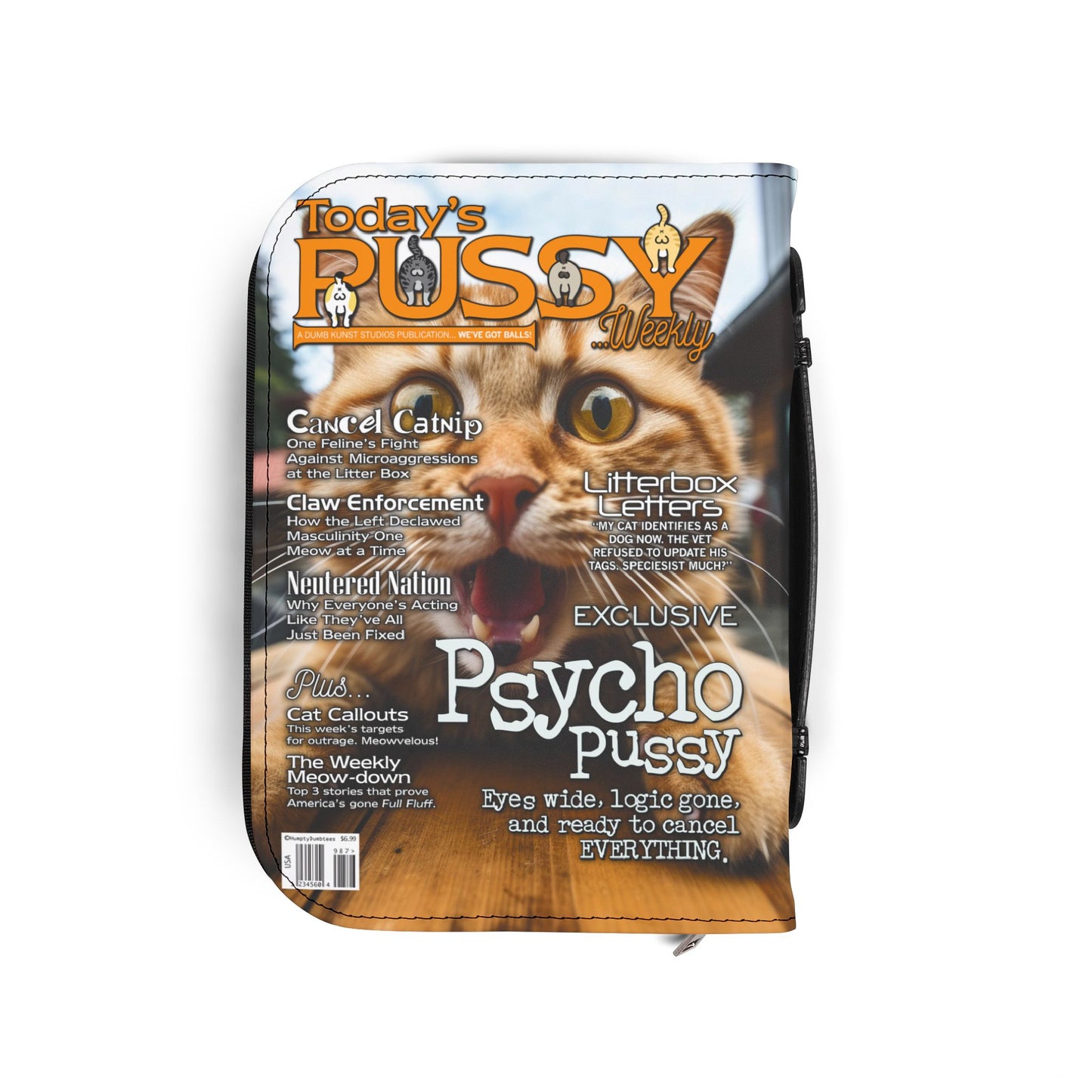 DK230: Today's Pussy... Weekly (Psycho Pussy Edition) - Bible Cover