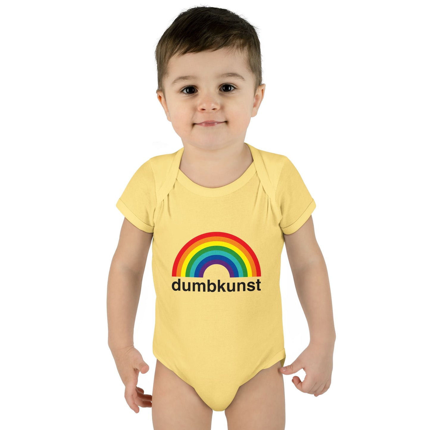 DK16: Dumb Kunst Under The Rainbow - Infant Sized Onsie