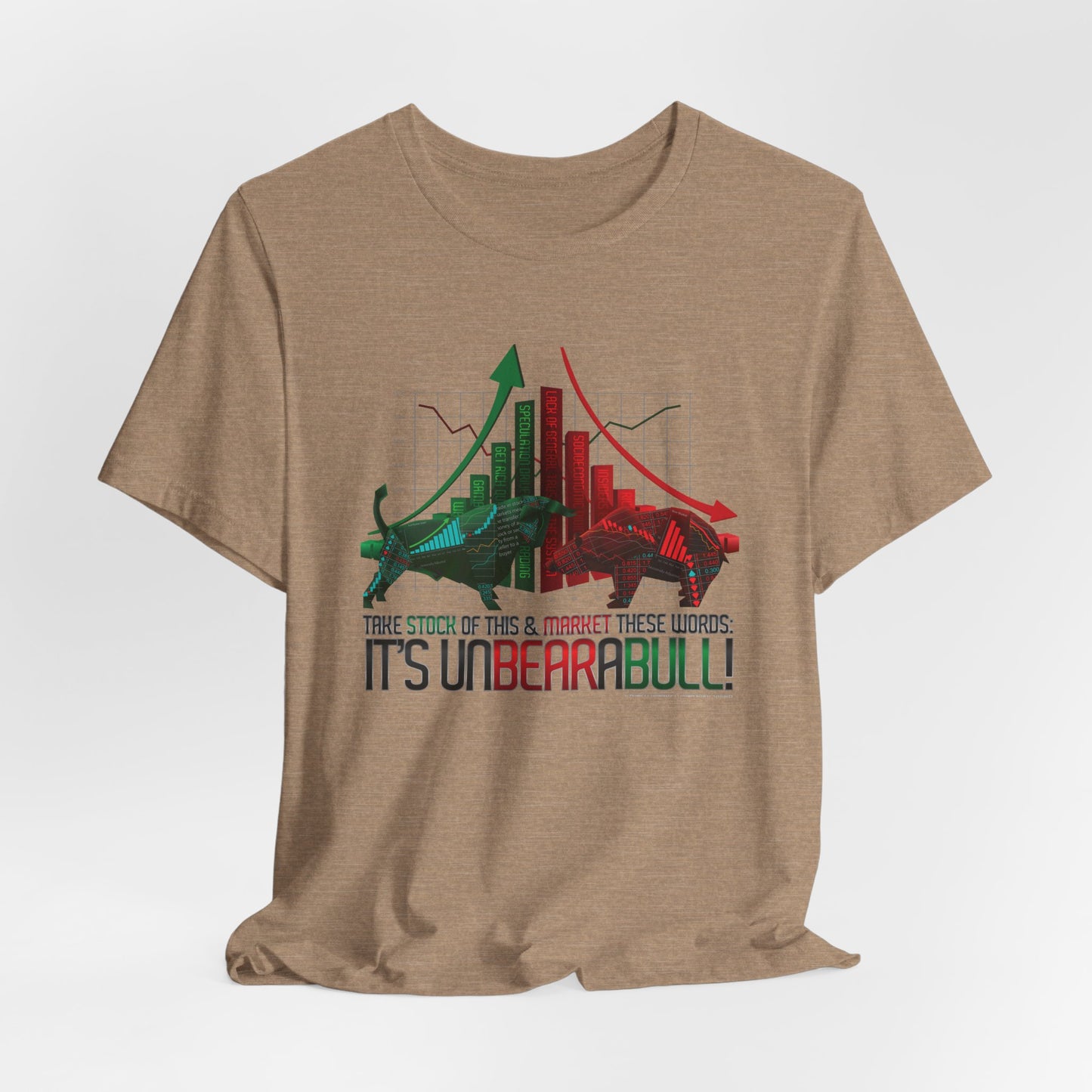 DK175: UnBearABullShit! - Unisex S/S T-Shirt