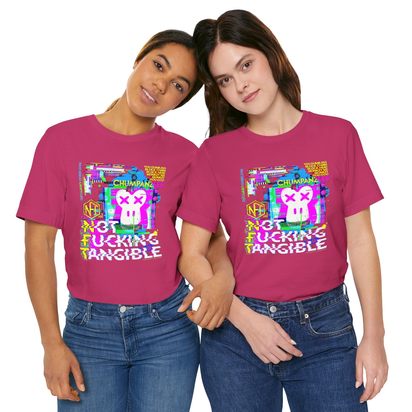 DK195: NFT Chumpanzees - Unisex S/S T-Shirt