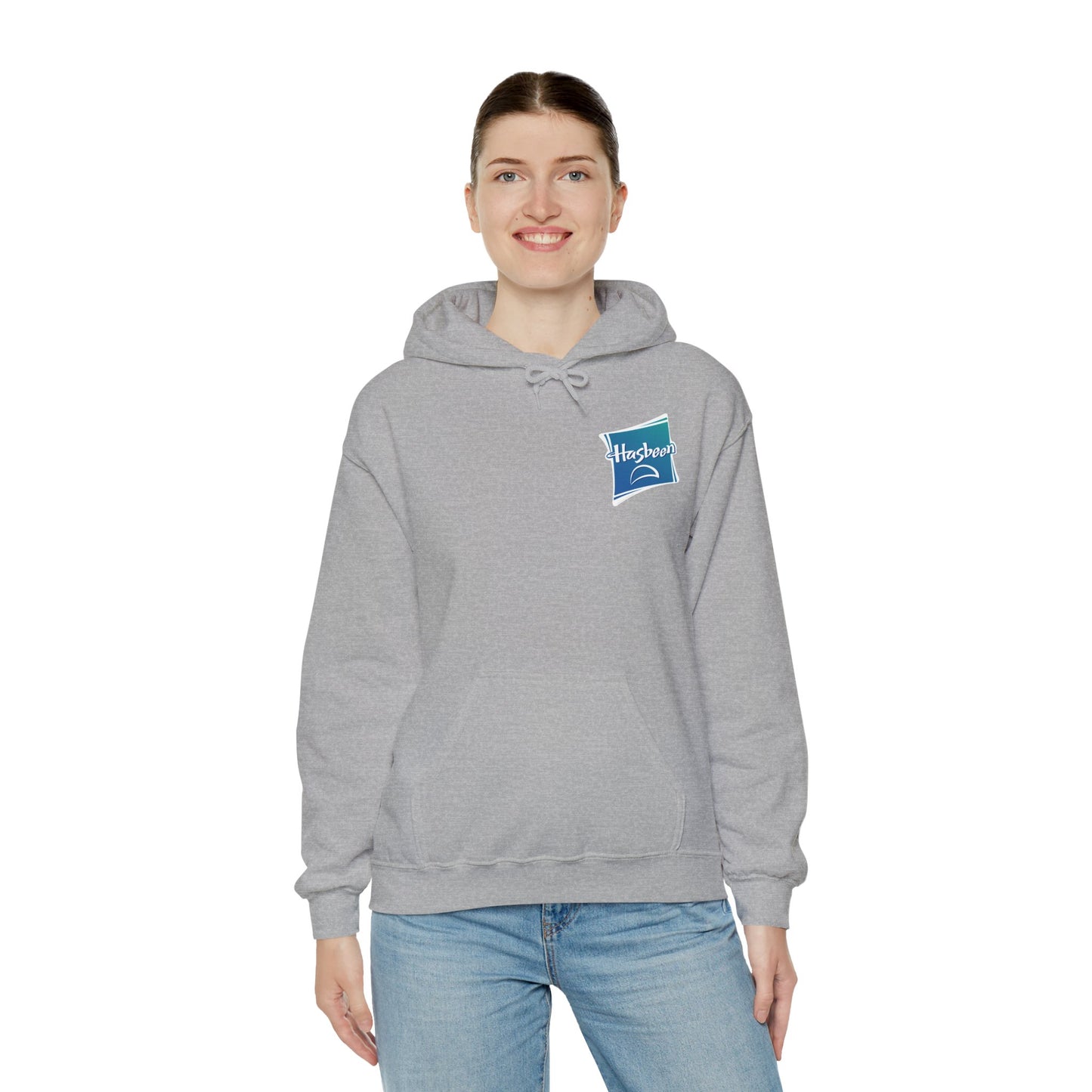 DK128: Hasbeen - Adult Hooded Sweatshirt
