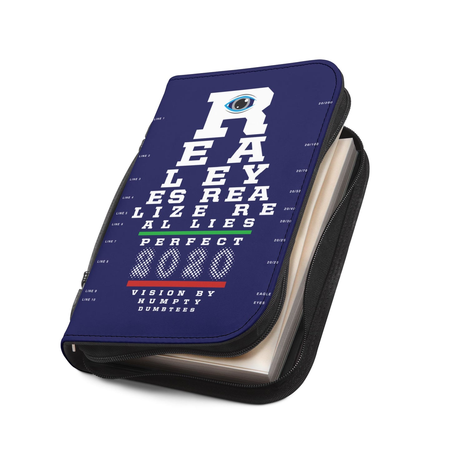 DK109: Real Eyes Realize Real Lies - Bible Cover