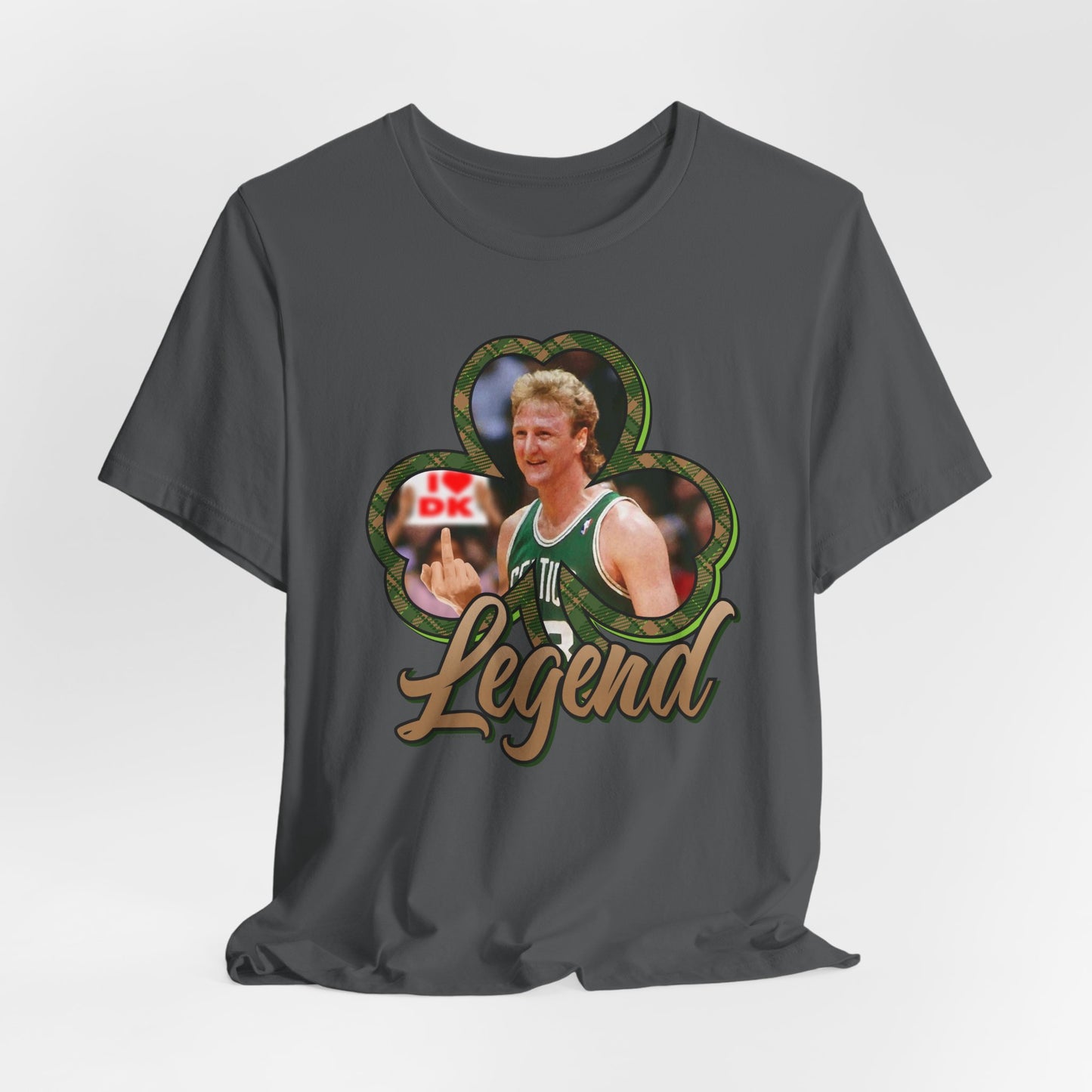 DK33: Give 'em the Bird (Larry Edition) - Unisex S/S T-Shirt