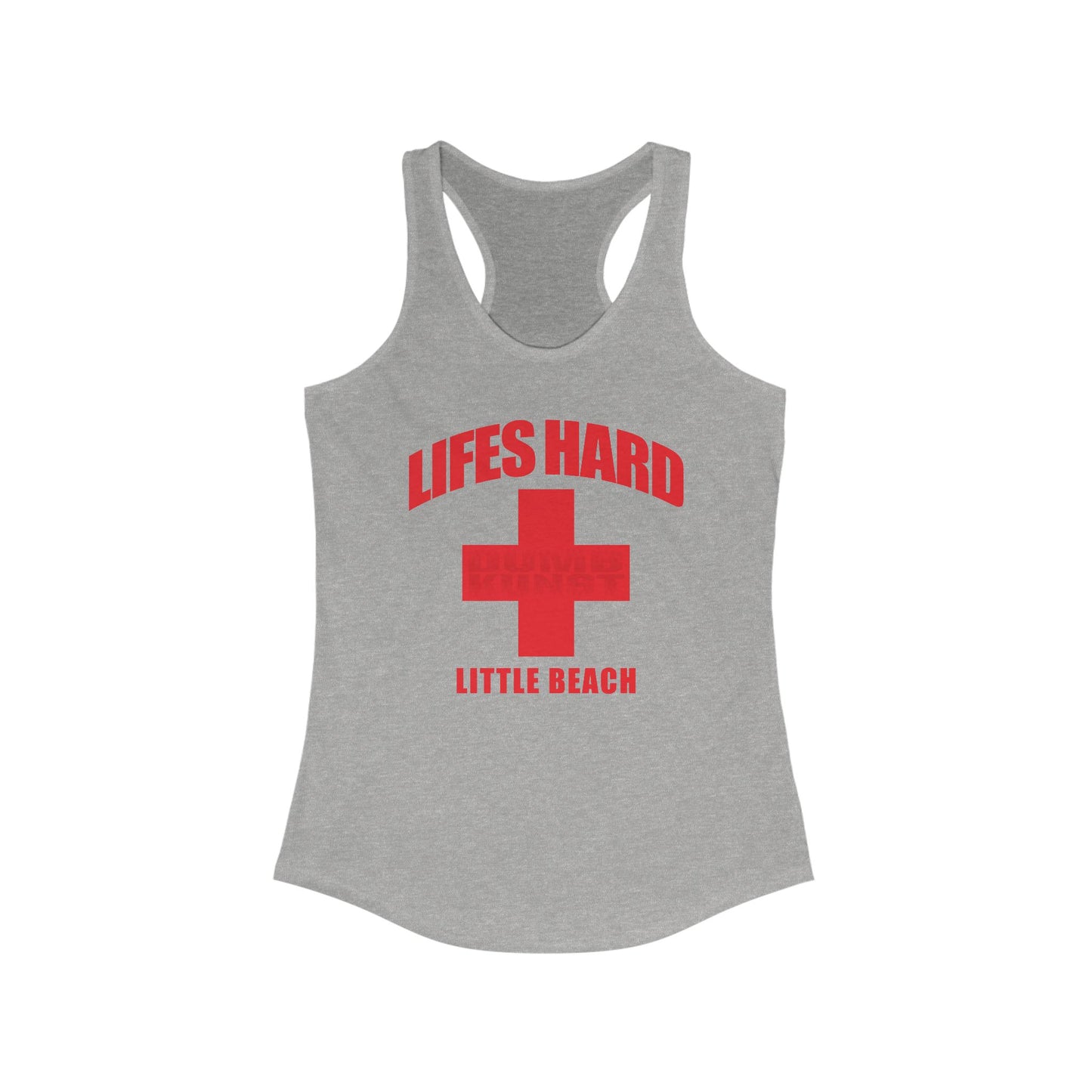 DK42: LIFESHARD - Little Beach - Ladies Racerback Tank