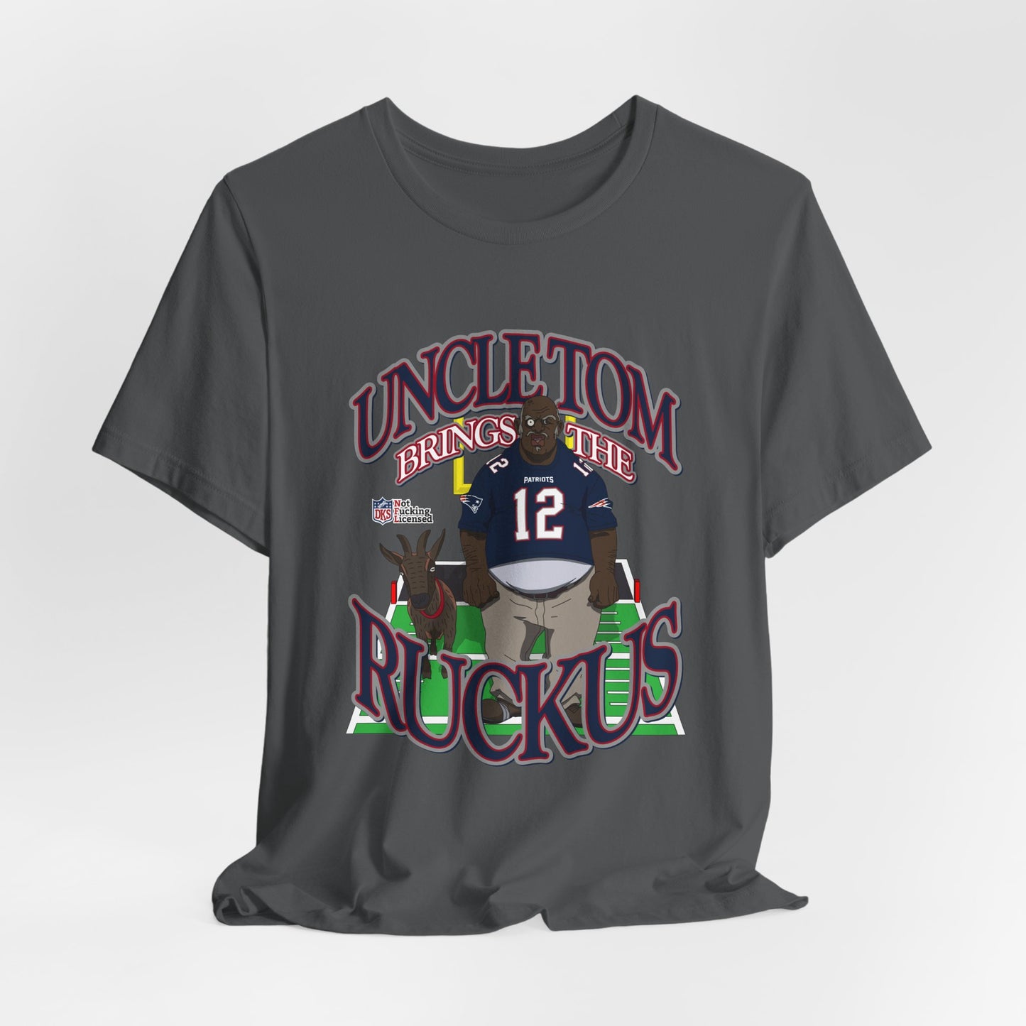 DK112: Uncle Tom Ruckus (New England Edition) - Unisex S/S T-Shirt