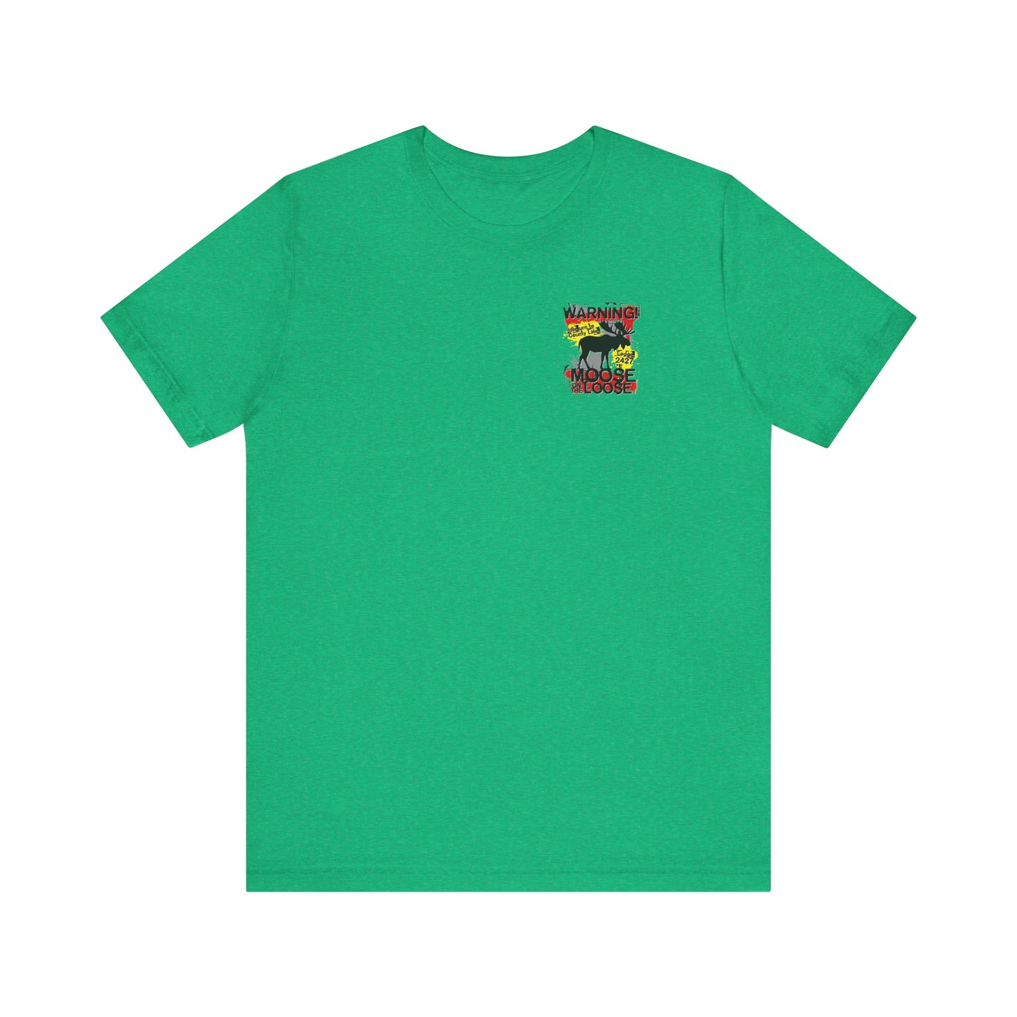Moose Lodge 2427 - Loose Moose - Unisex T-Shirt (Front & Back Print)