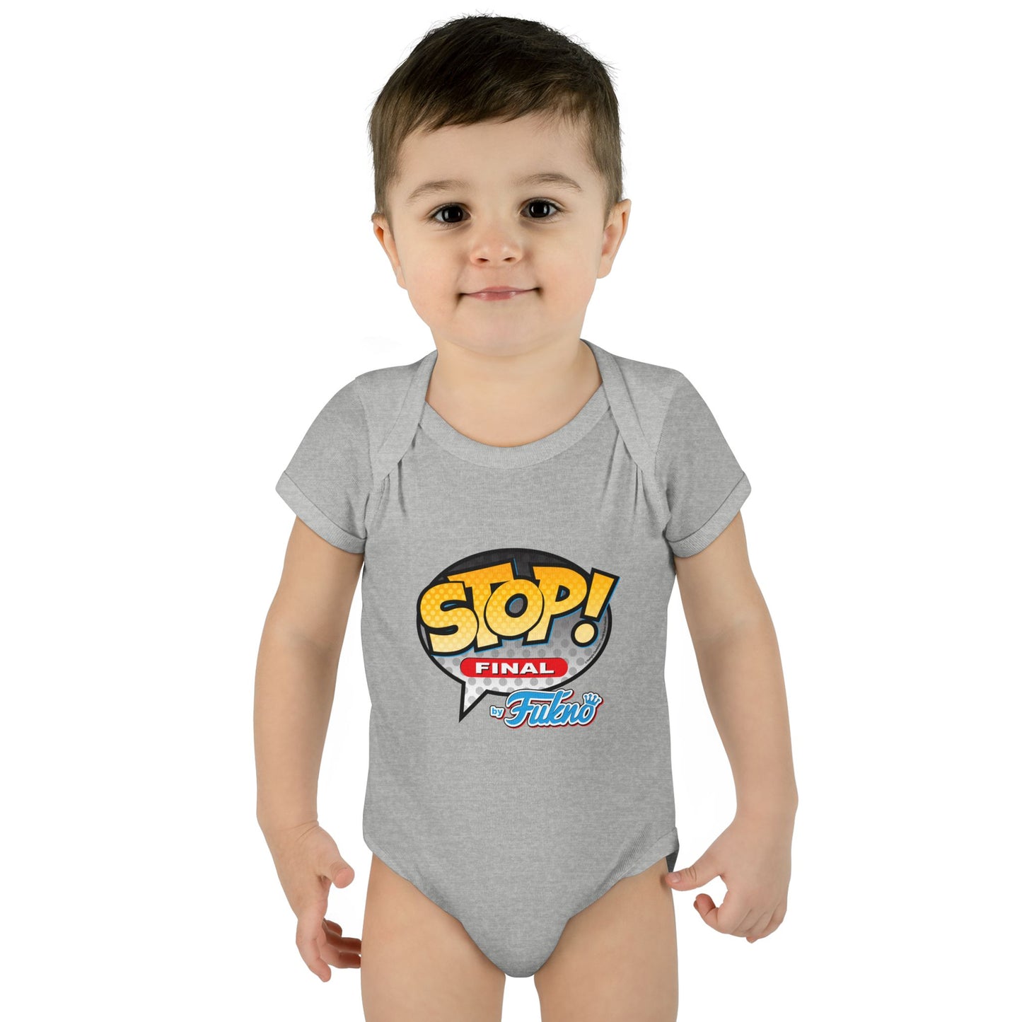 DK103: Stop! by Fukno - Infant Sized Onsie
