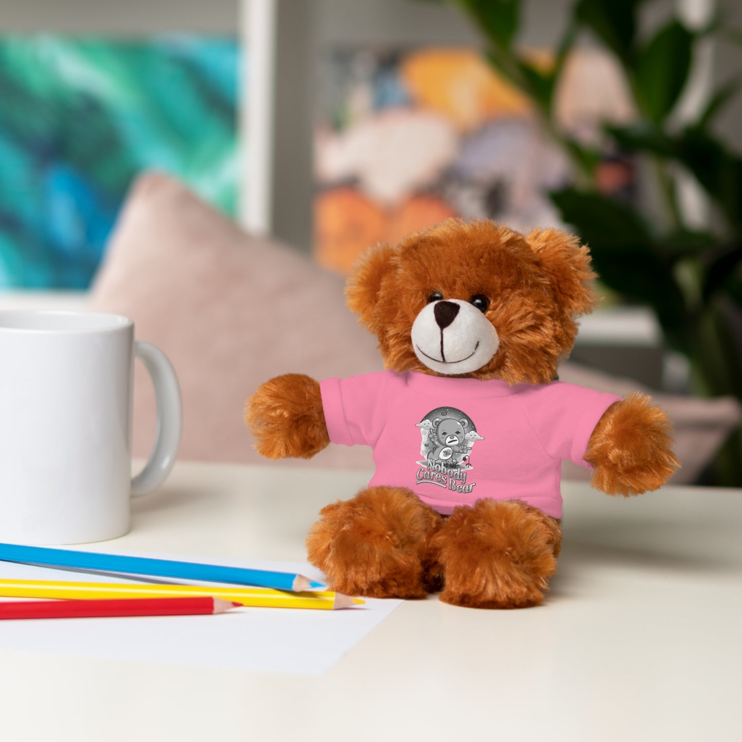 DK227: Nobody Cares Bear - Plush Toy Bear