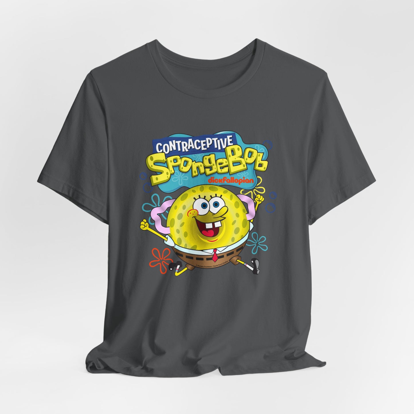 DK196: Contraceptive SpongeBob - Unisex S/S T-Shirt