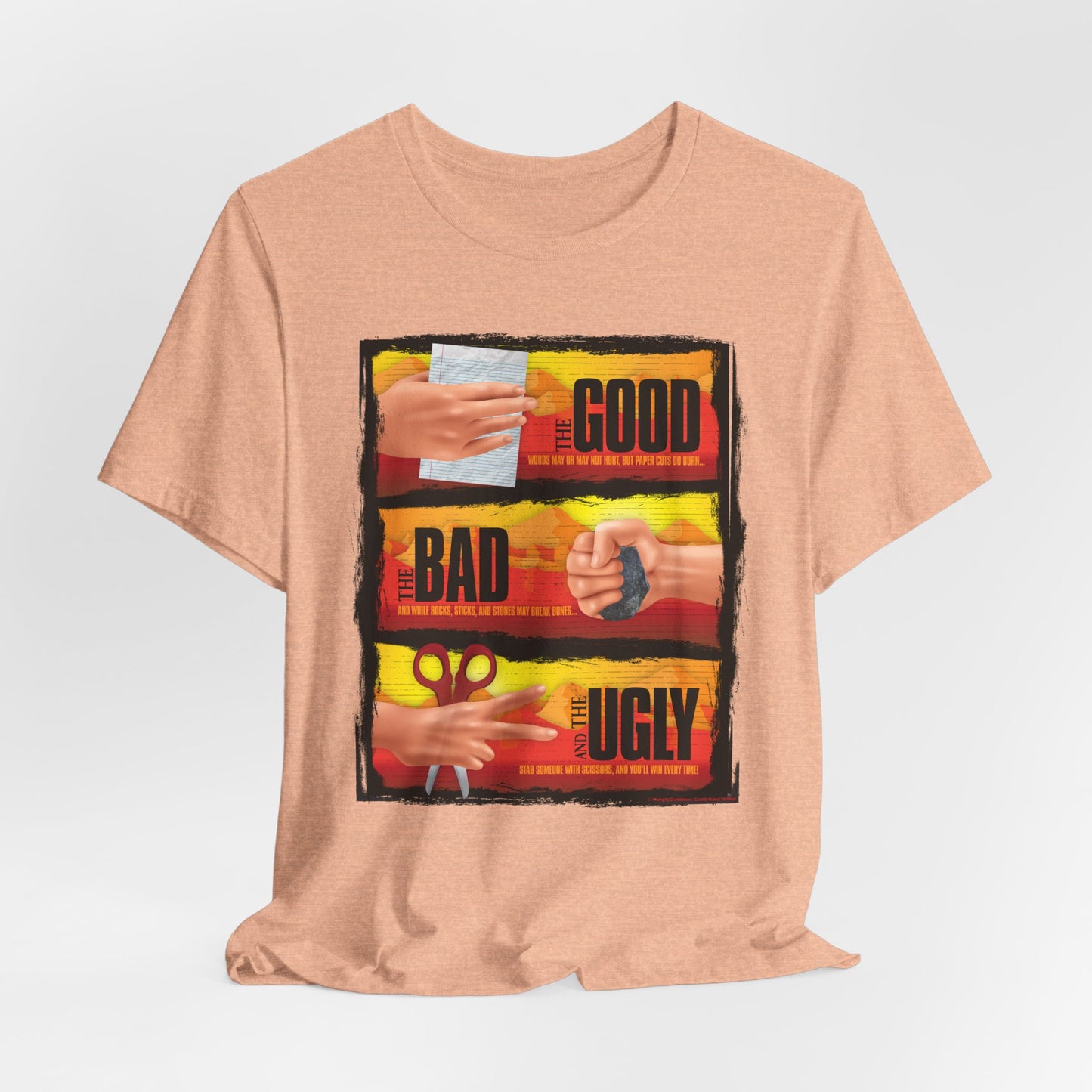 DK173: Roshambo Gone Wild West - Unisex S/S T-Shirt
