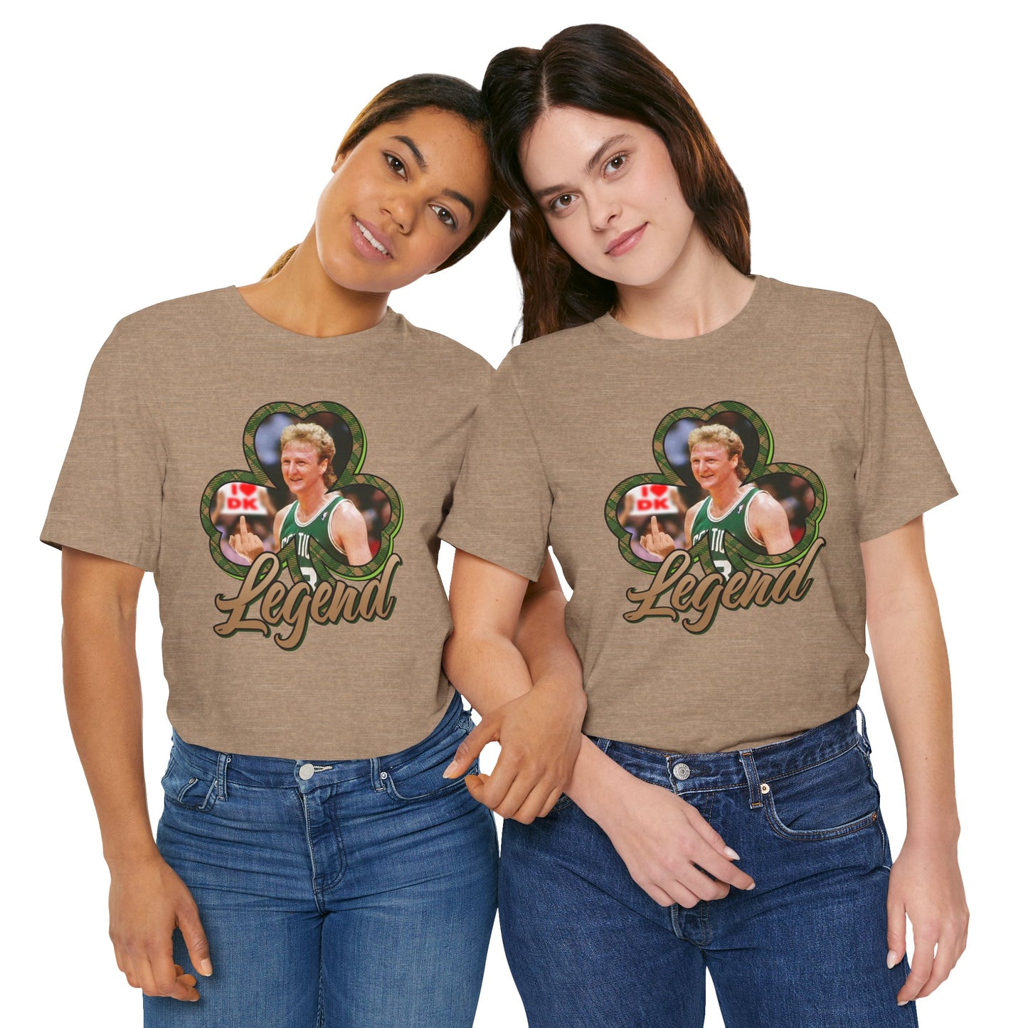 DK33: Give 'em the Bird (Larry Edition) - Unisex S/S T-Shirt