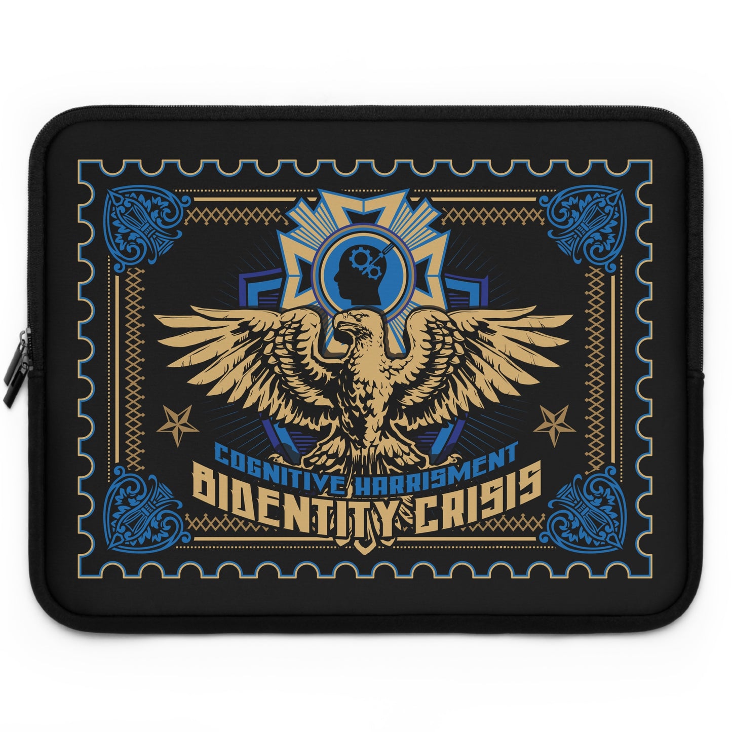 DK12: You Down With O.P.P.? (Bidentity Crisis) - Padded Laptop / Tablet Sleeve
